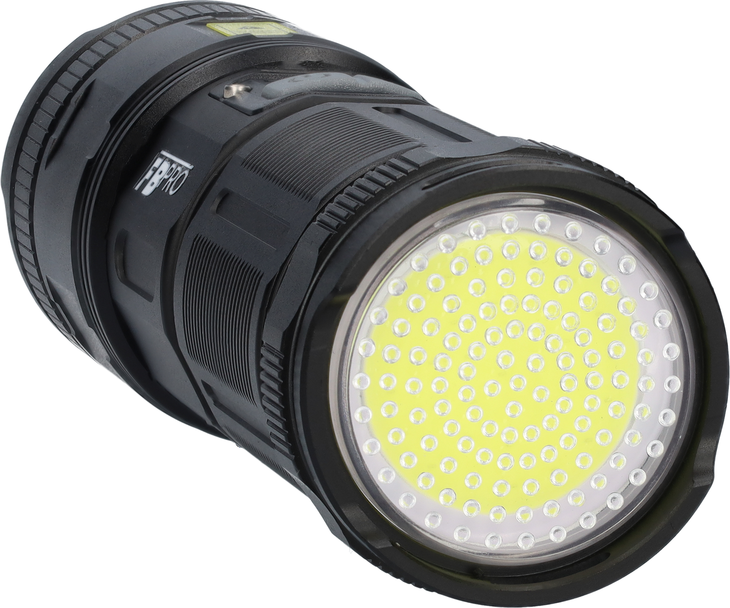 Zaklamp LED - Militaire zaklamp - 2000 Lumen - Zwart