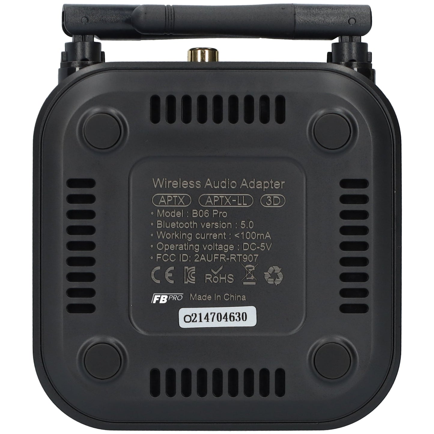 Bluetooth Transmitter ontvanger draadloos - Audio adapter - zwart