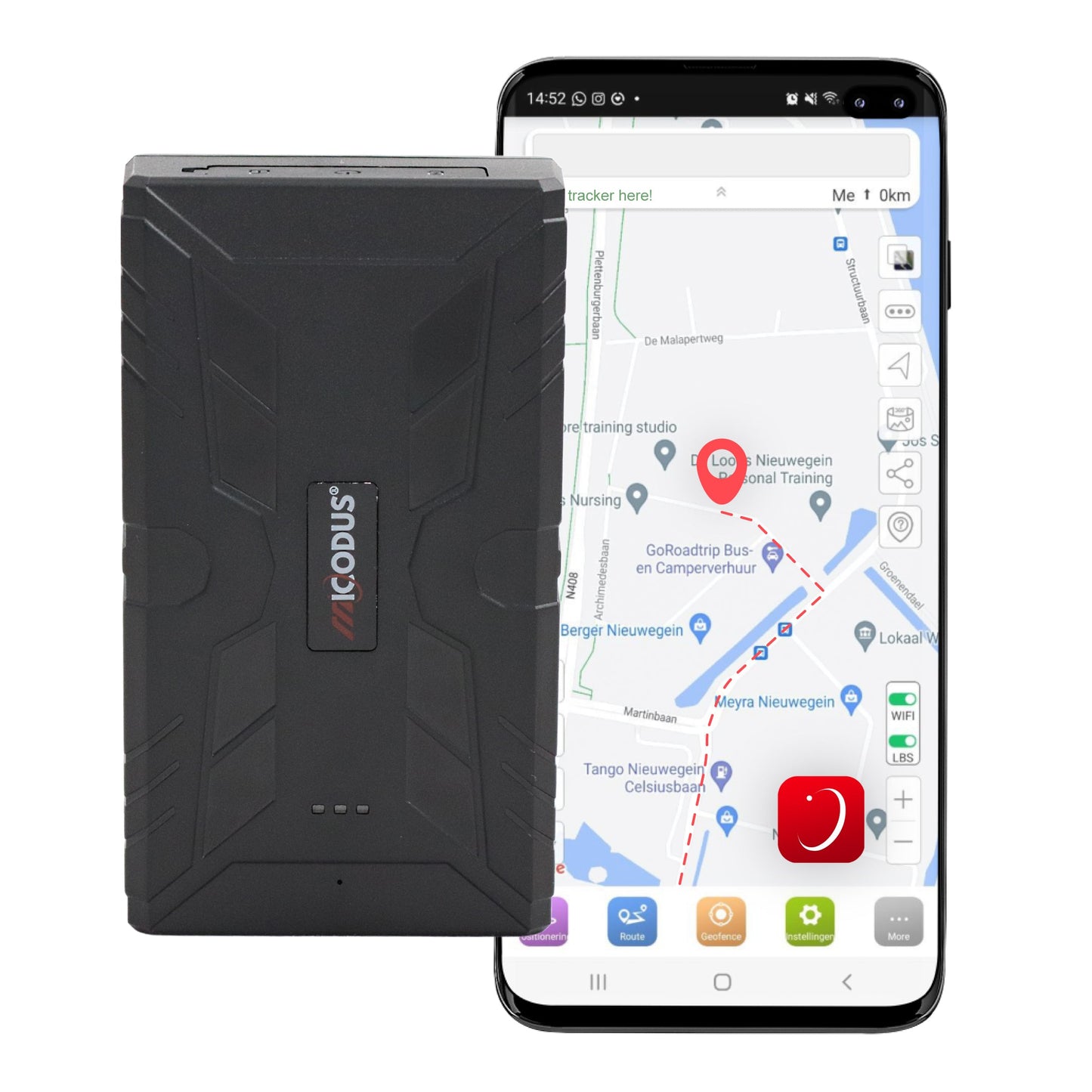 GPS Tracker volgsysteem ML910G - Multifunctionele asset tracker met 10.000mAh accu - Met sim die werkt in 150+ landen!