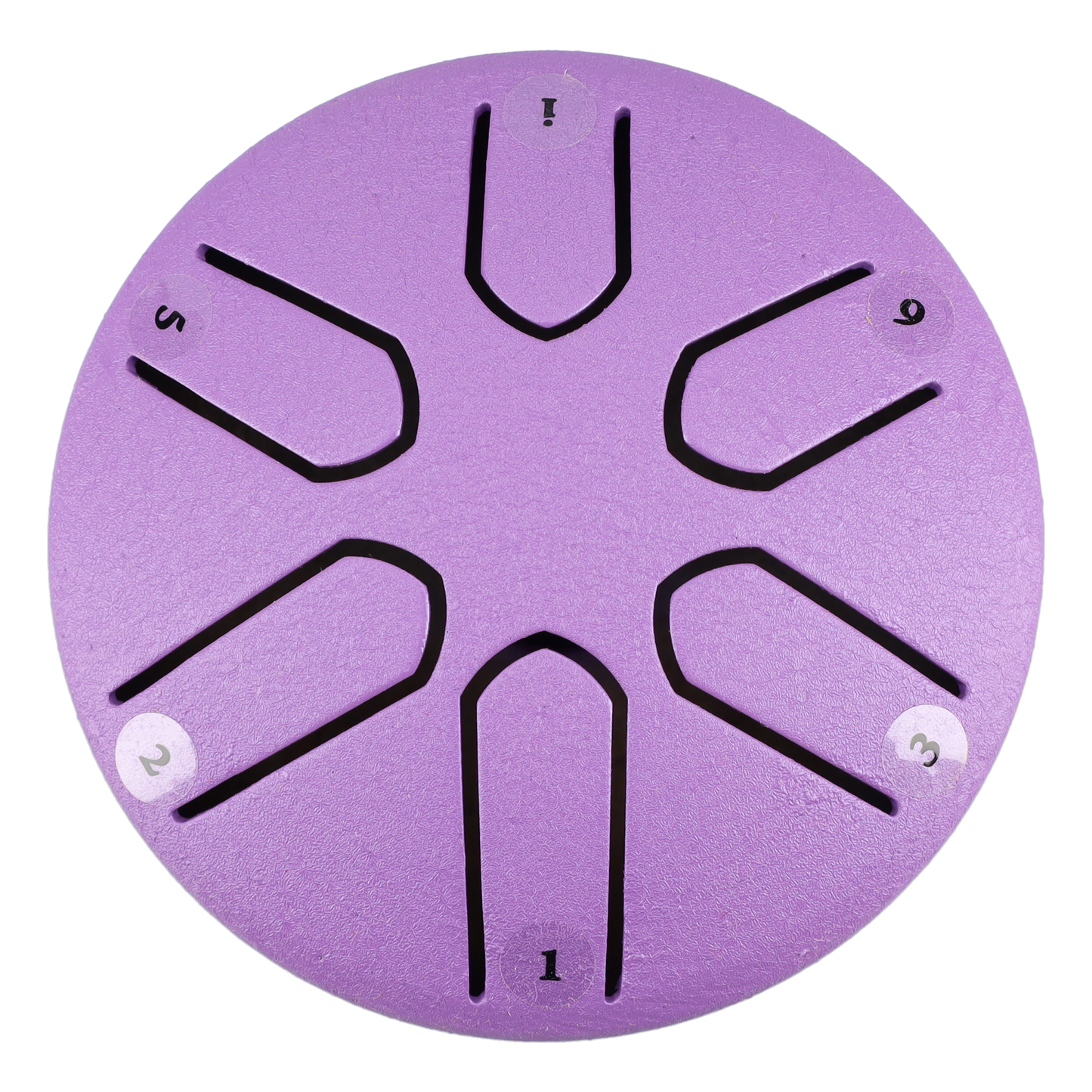 Mini Handpan 3 Inch, Klankschaal, Tongue Drum, Handpan Drum, Regen Drum, Muziek Instrument - Met Drumstick - Paars