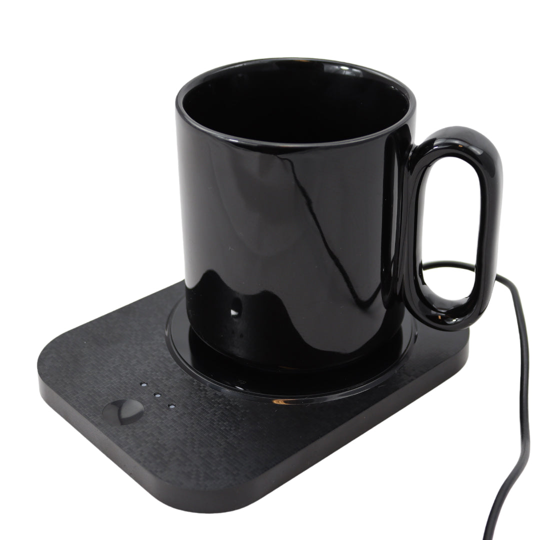 Cup Warmer - Mug warmer - Warmhoudplaat voor je Koffie of Thee - Zwart