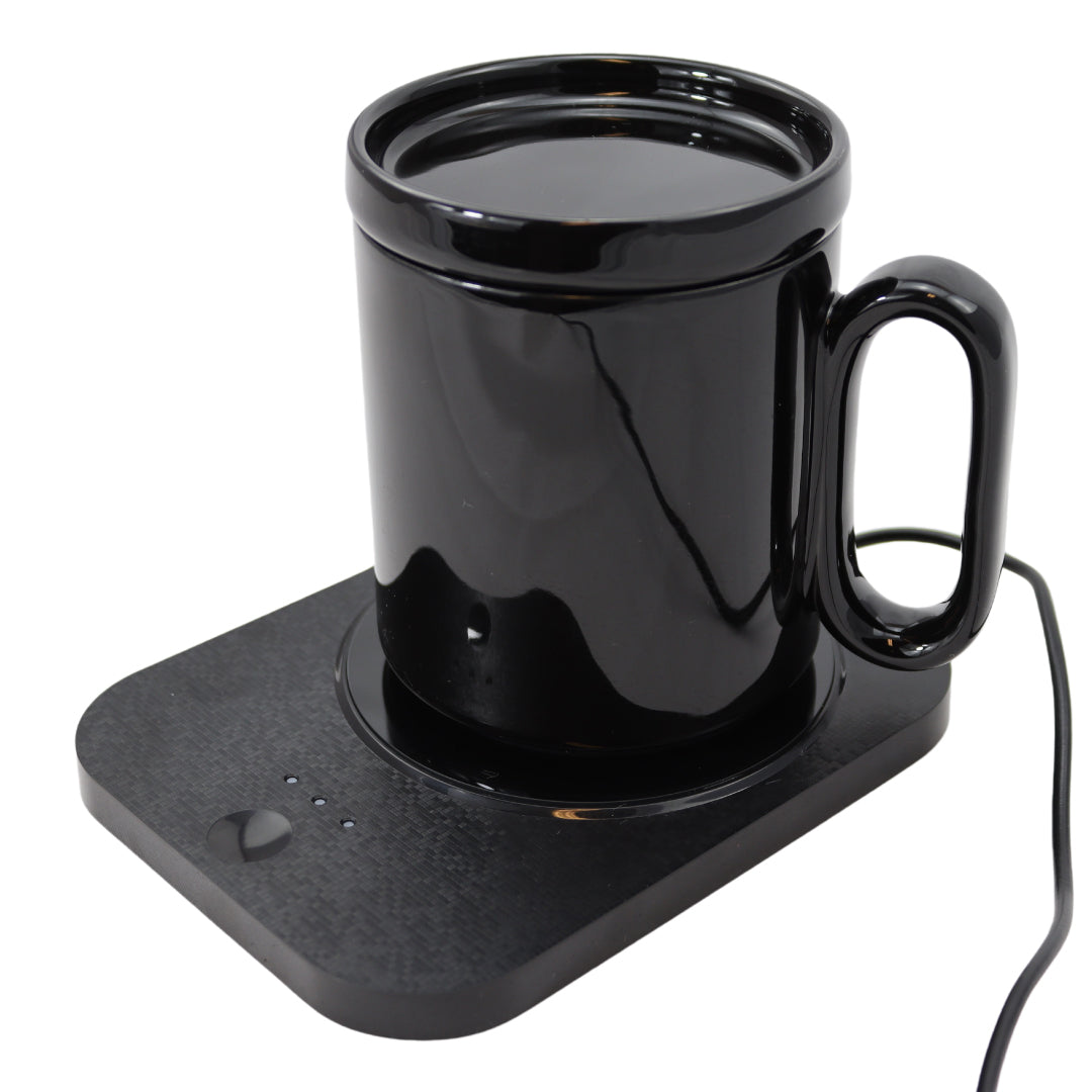 Cup Warmer - Mug warmer - Warmhoudplaat voor je Koffie of Thee - Zwart
