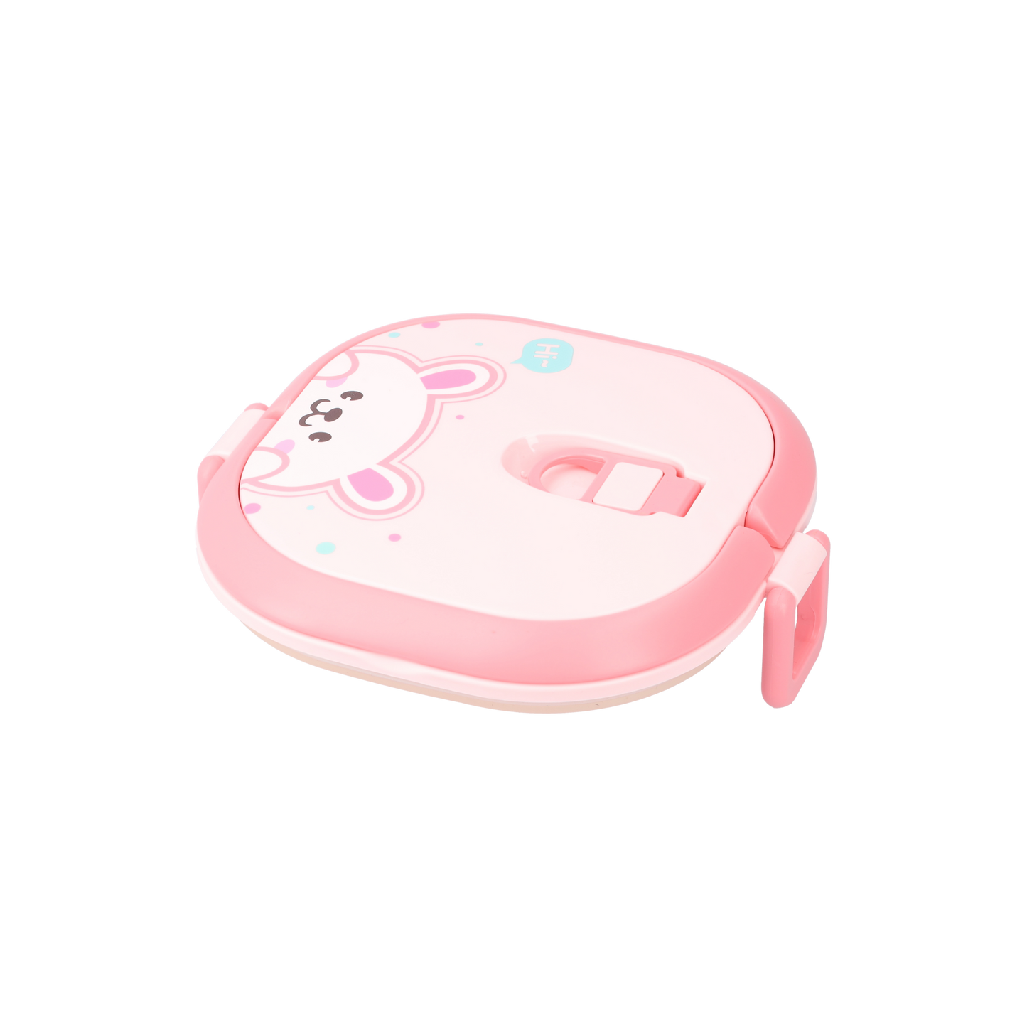 Schattige lunchbox met lepel - Luchtdicht en lekvrij - Lunchbox 700ml