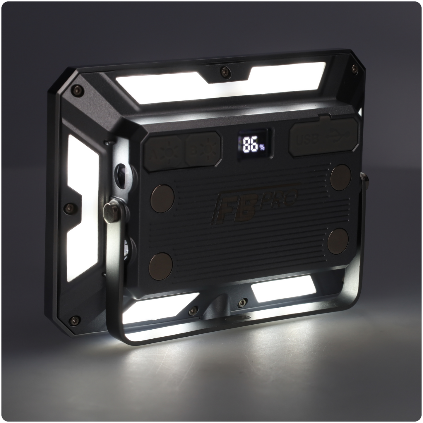 Multifunctionele LED werklamp en camping lamp - 4 licht standen - Waterdicht