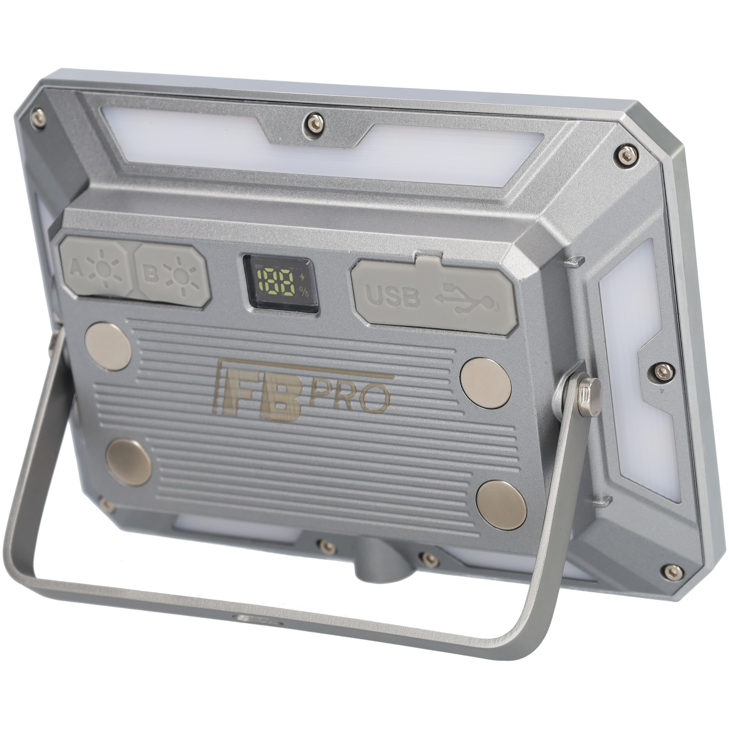 Multifunctionele LED werklamp en camping lamp - 4 licht standen - Waterdicht