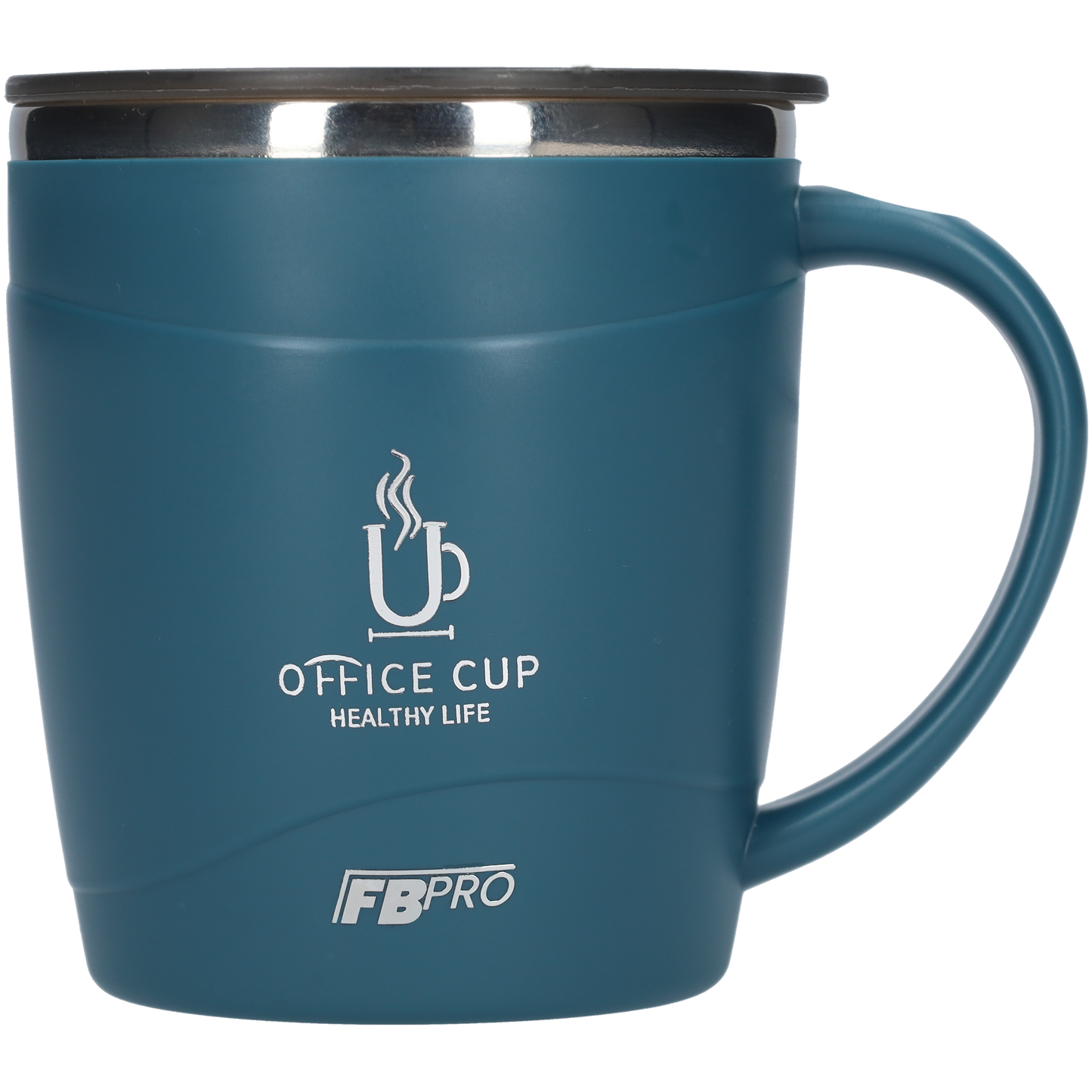 Travel mug - Koffiebeker - Langdurig warm of koud - Sluitbare Bovenkant - Blauw