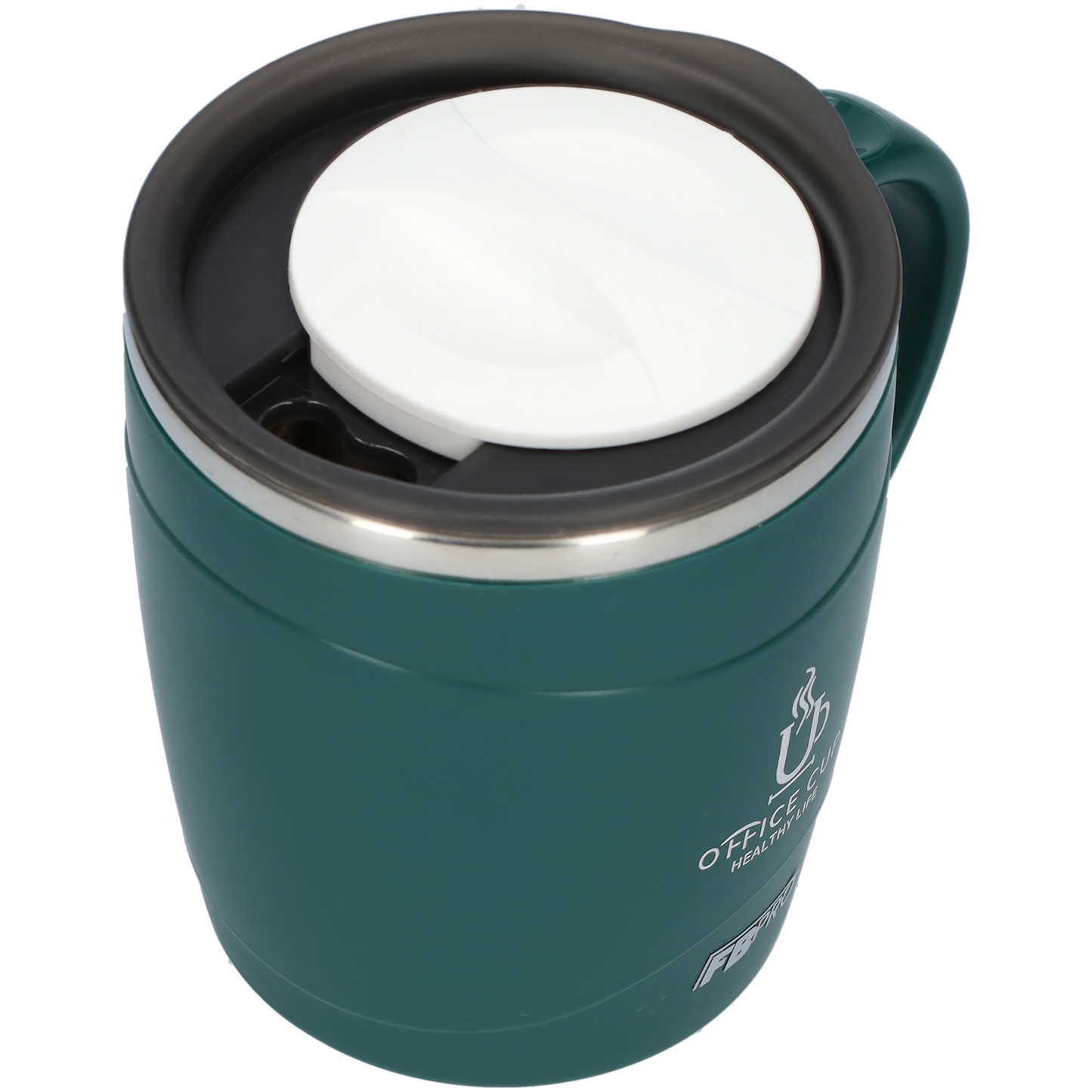 Travel mug - Koffiebeker - Langdurig warm of koud - Sluitbare Bovenkant - Groen