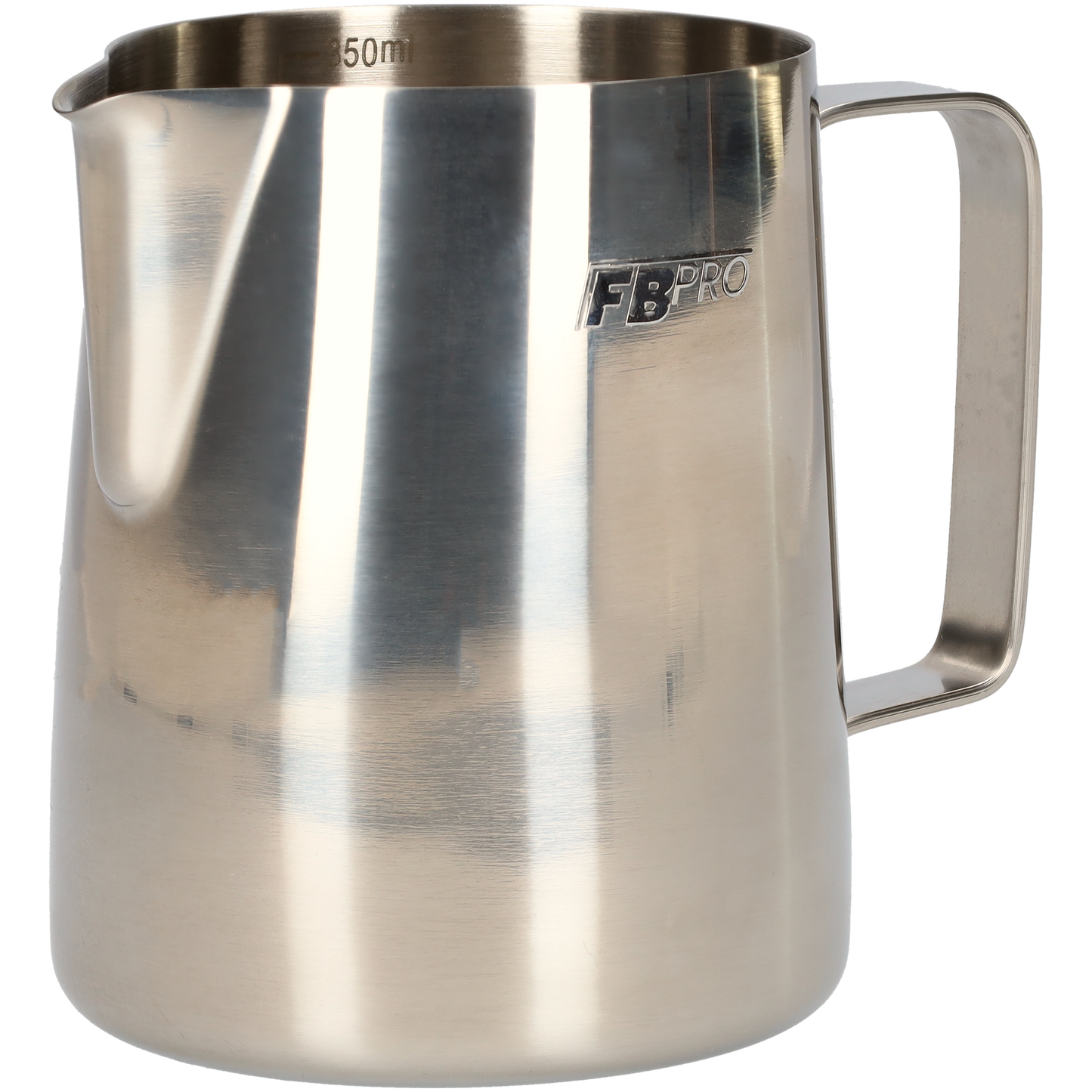 Melkopschuimkan - RVS melkkannetje - Barista - Melkkan - Espressomachine benodigheden - 350 ML - Zilverkleurig