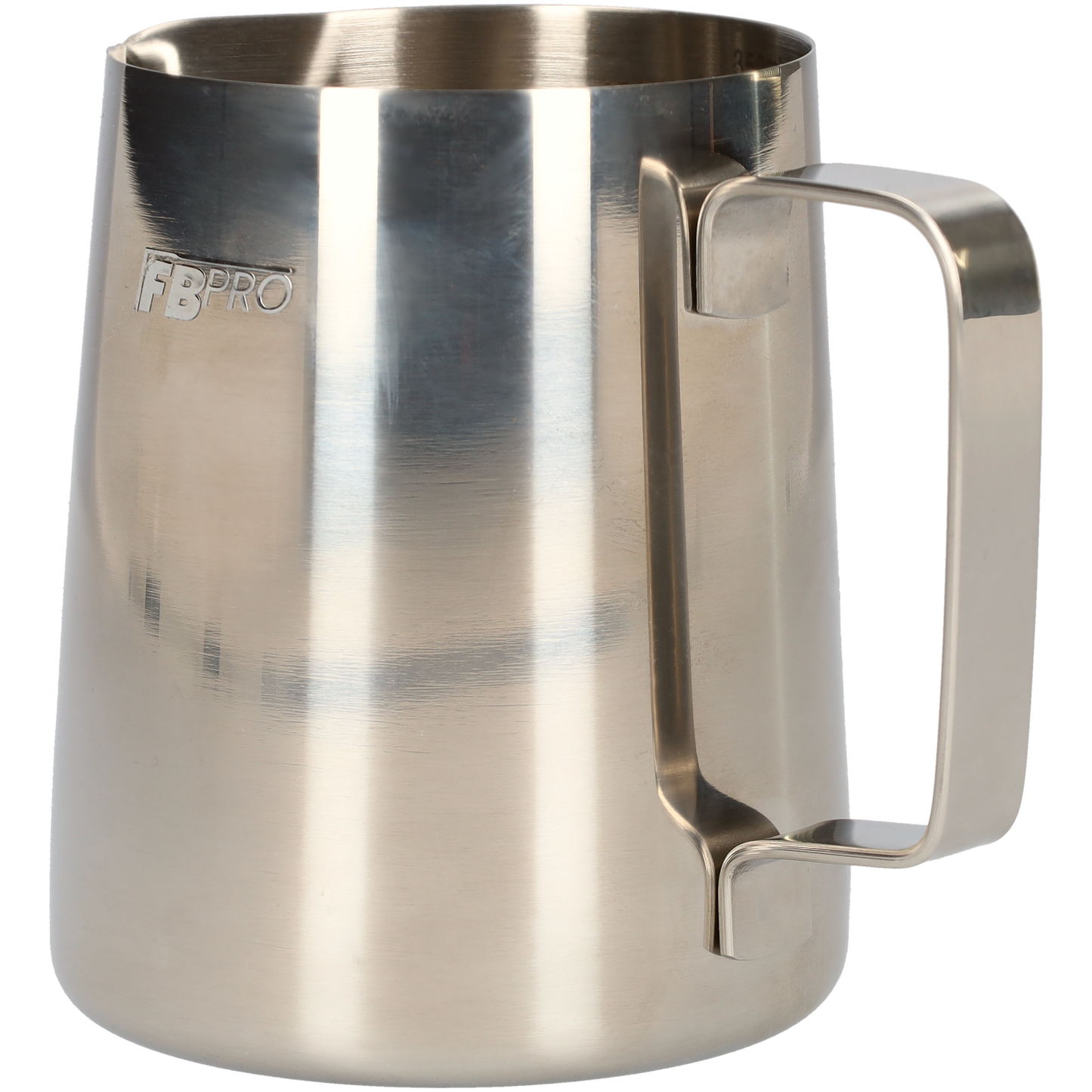 Melkopschuimkan - RVS melkkannetje - Barista - Melkkan - Espressomachine benodigheden - 350 ML - Zilverkleurig