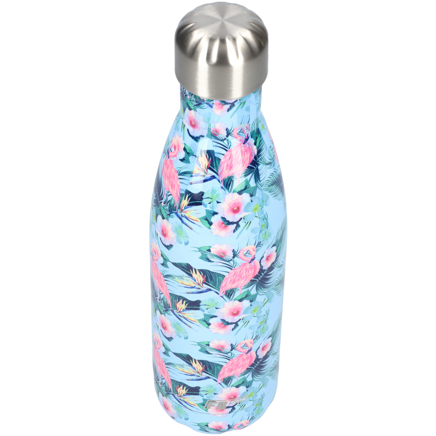 FBFS46, Thermosfles, Drinkfles, Waterfles - 500ml - Flamingo Blue - Flamingo Blauw