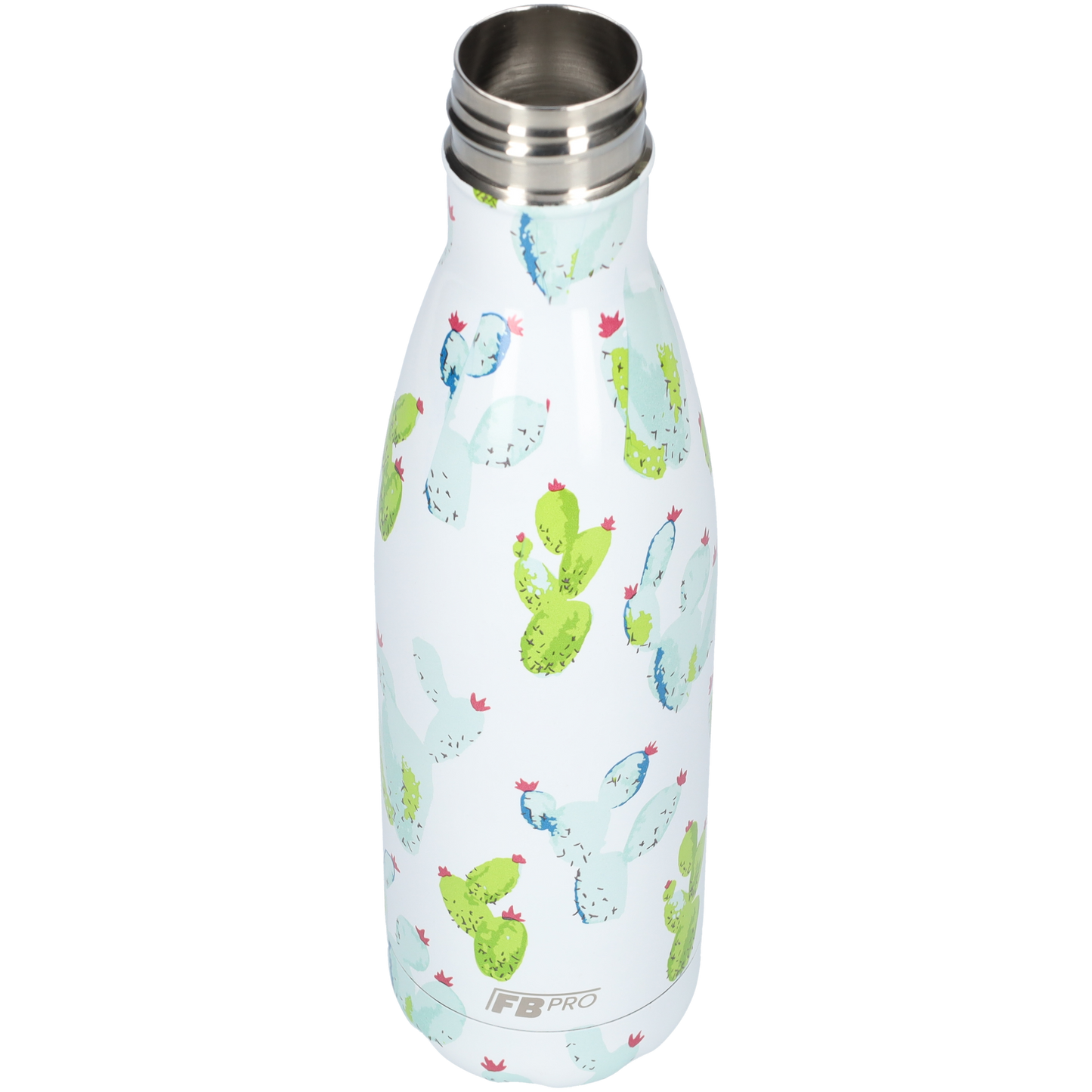 FBFS42, Thermosfles, Drinkfles, Waterfles - 500ml - Cactus White - Cactus Wit