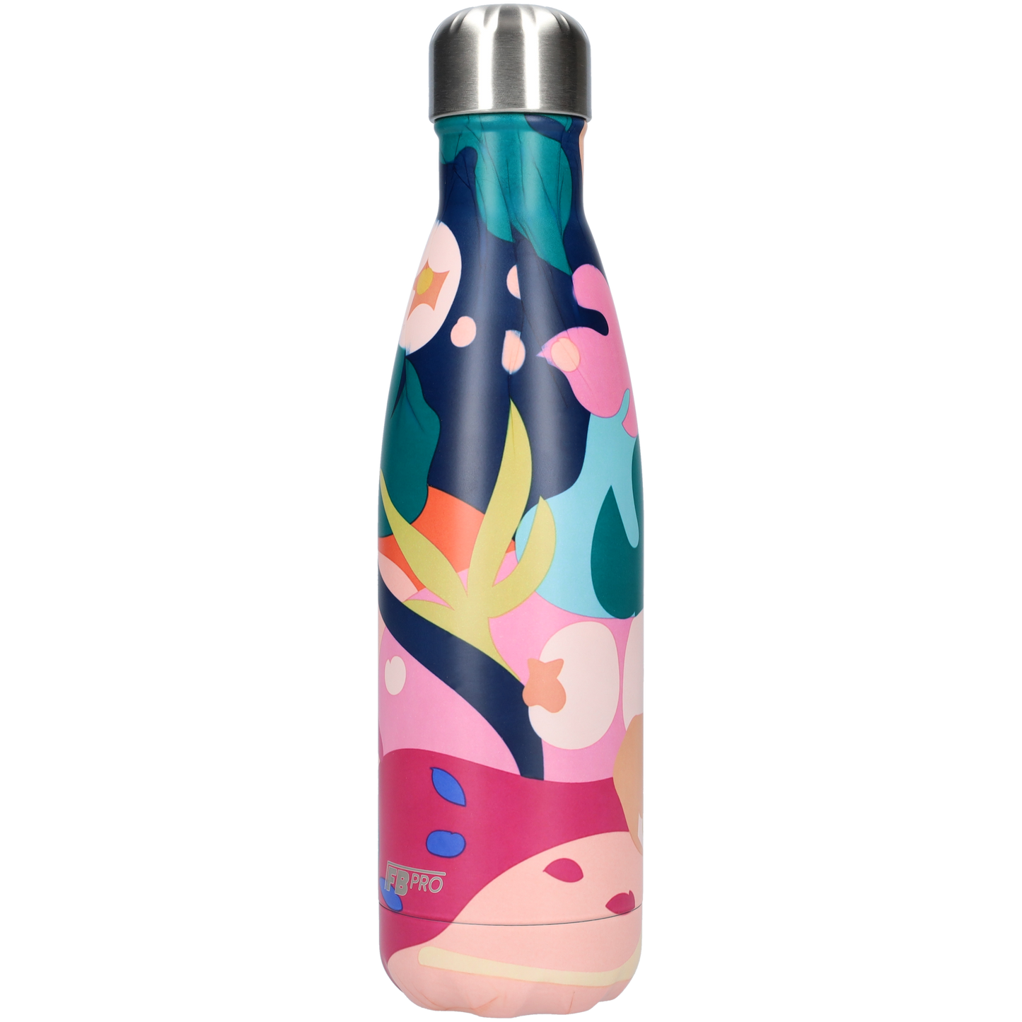 FBFS147, Thermosfles, Drinkfles, Waterfles - 500ml - Tropical Deep Sea - Tropisch Diepe Zee