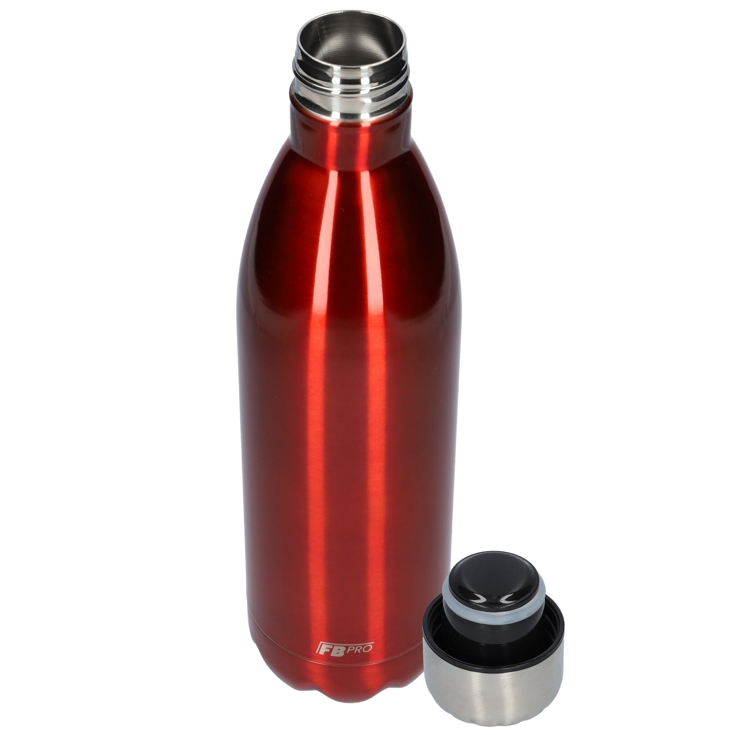 FBFS153, Thermosfles, Drinkfles, Waterfles - 1 liter - Red - Rood