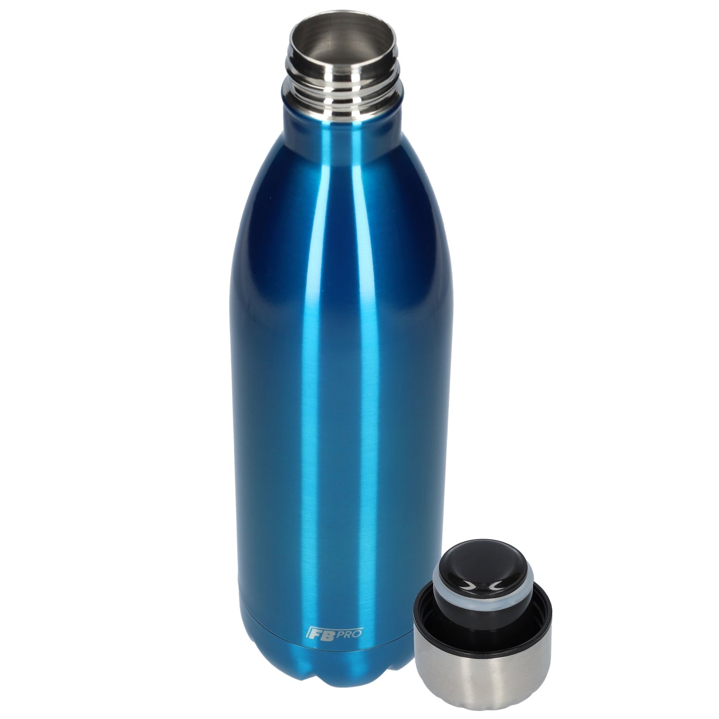 FBFS151, Thermosfles, Drinkfles, Waterfles - 1 liter - - Blue - Blauw