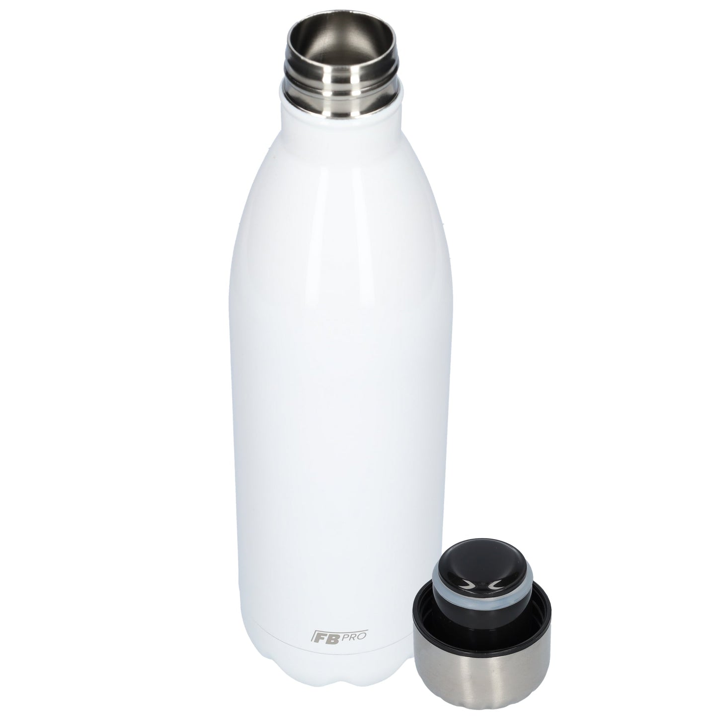 FBFS155, Thermosfles, Drinkfles, Waterfles - 1 liter - White - Wit