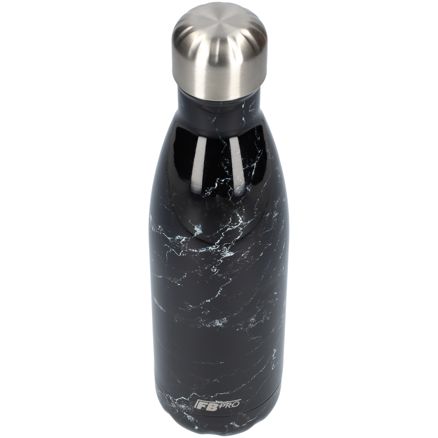 FBFS32, Thermosfles, Drinkfles, Waterfles - 500ml - Black Marble - Zwarte Marmer