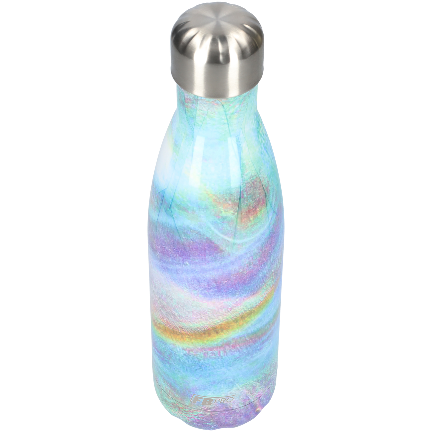 FBFS30, Thermosfles, Drinkfles, Waterfles - 500ml - Galaxy Rainbow - Sterrenhemel Regenboogkleur