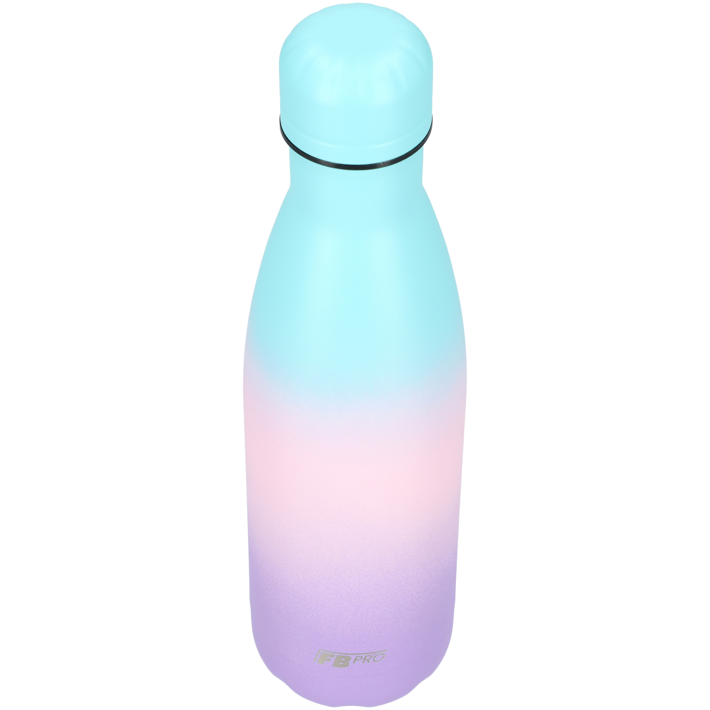 FBFS143, Thermosfles, Drinkfles, Waterfles - 500ml - Light Blue Purple - Licht Blauw Paars