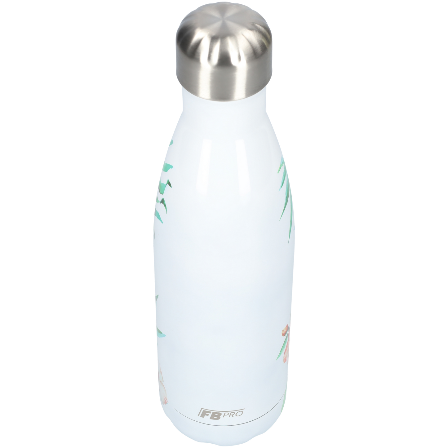 FBFS44, Thermosfles, Drinkfles, Waterfles - 500ml - Tropical White - Tropisch Wit