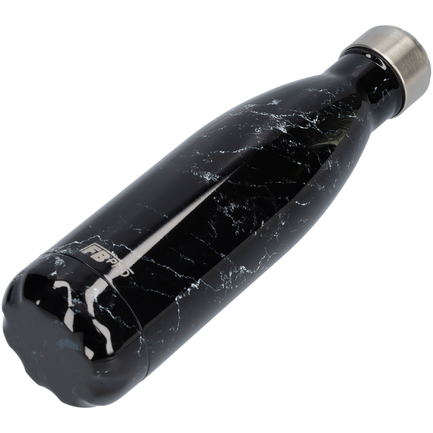 FBFS32, Thermosfles, Drinkfles, Waterfles - 500ml - Black Marble - Zwarte Marmer