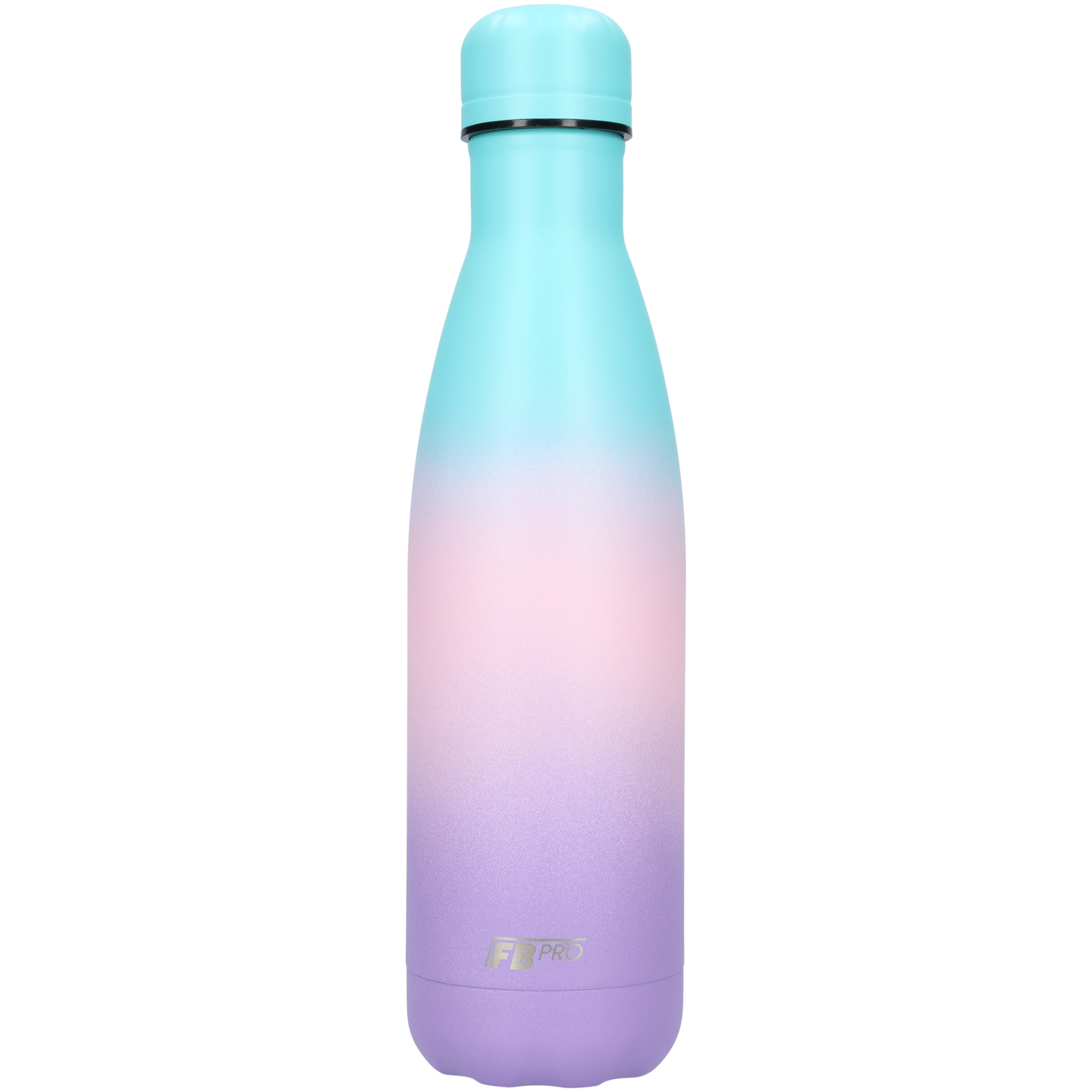 FBFS143, Thermosfles, Drinkfles, Waterfles - 500ml - Light Blue Purple - Licht Blauw Paars
