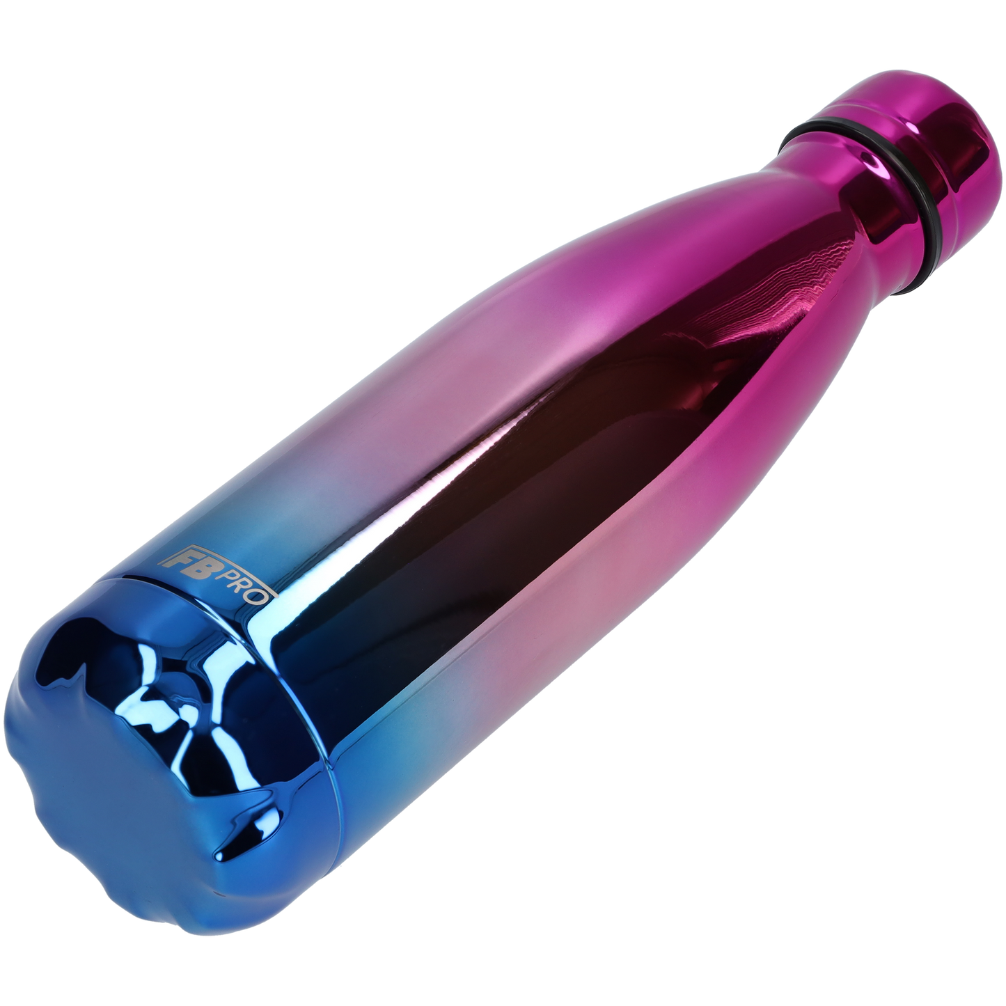 FBFS48, Thermosfles, Drinkfles, Waterfles - 500ml - Raspberry Chrome Blue - Framboos Chrome Blauw