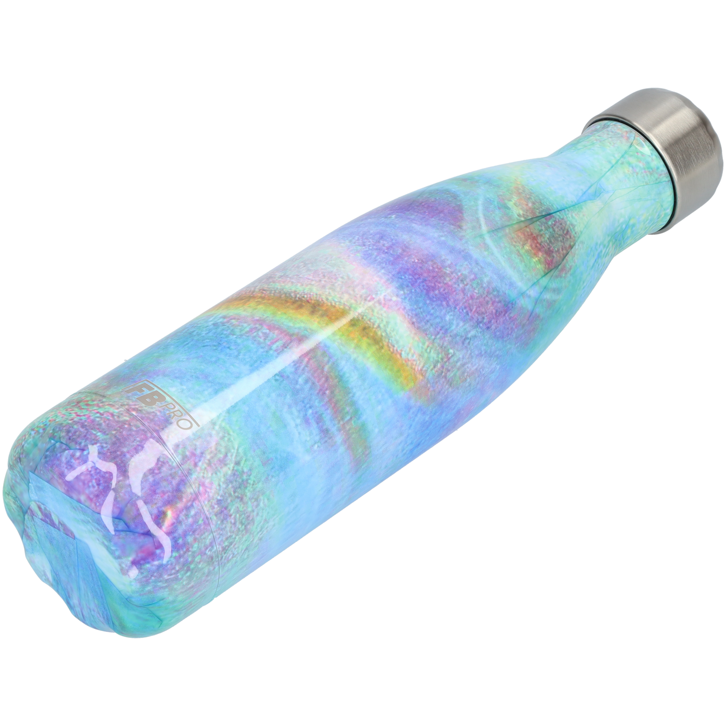 FBFS30, Thermosfles, Drinkfles, Waterfles - 500ml - Galaxy Rainbow - Sterrenhemel Regenboogkleur