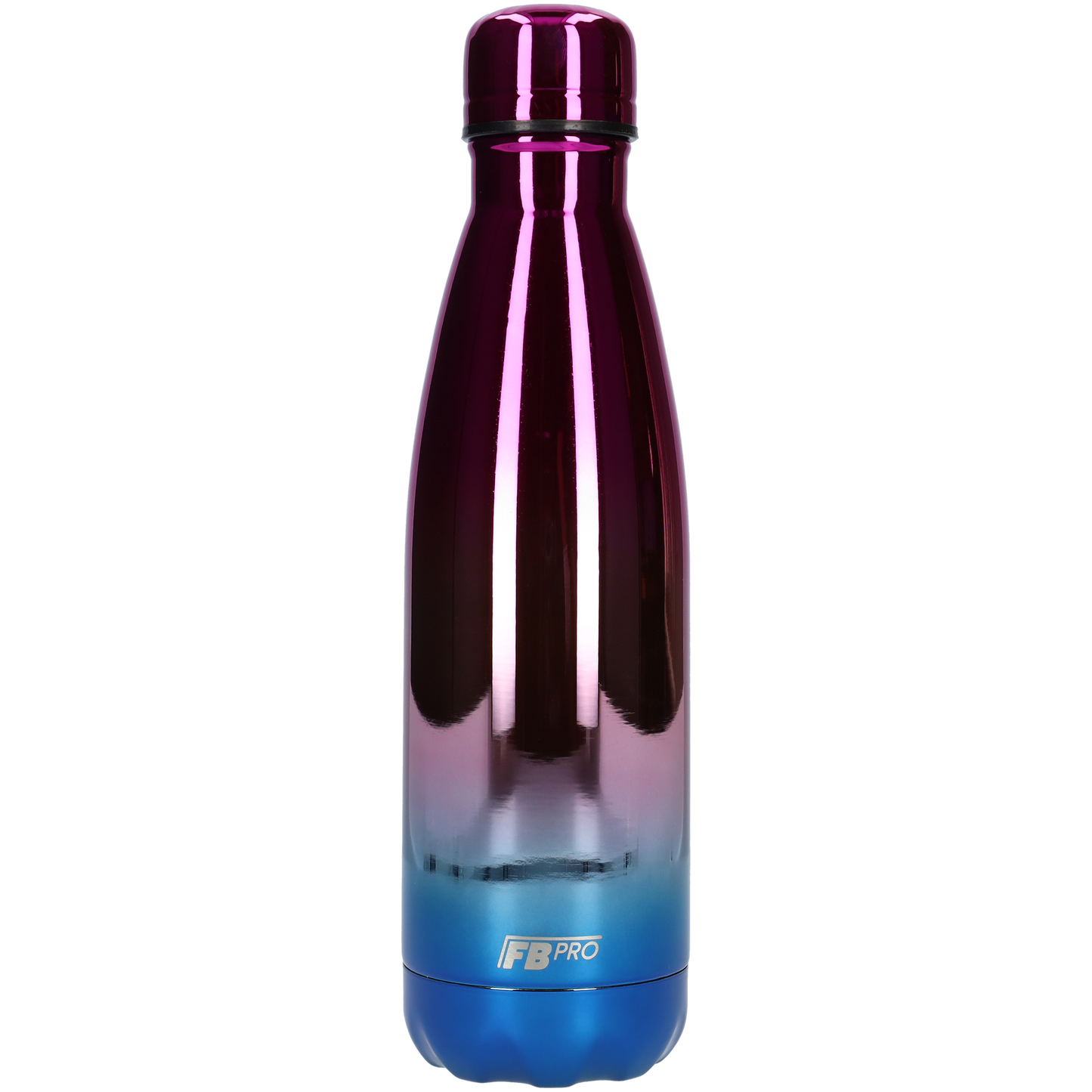 FBFS48, Thermosfles, Drinkfles, Waterfles - 500ml - Raspberry Chrome Blue - Framboos Chrome Blauw