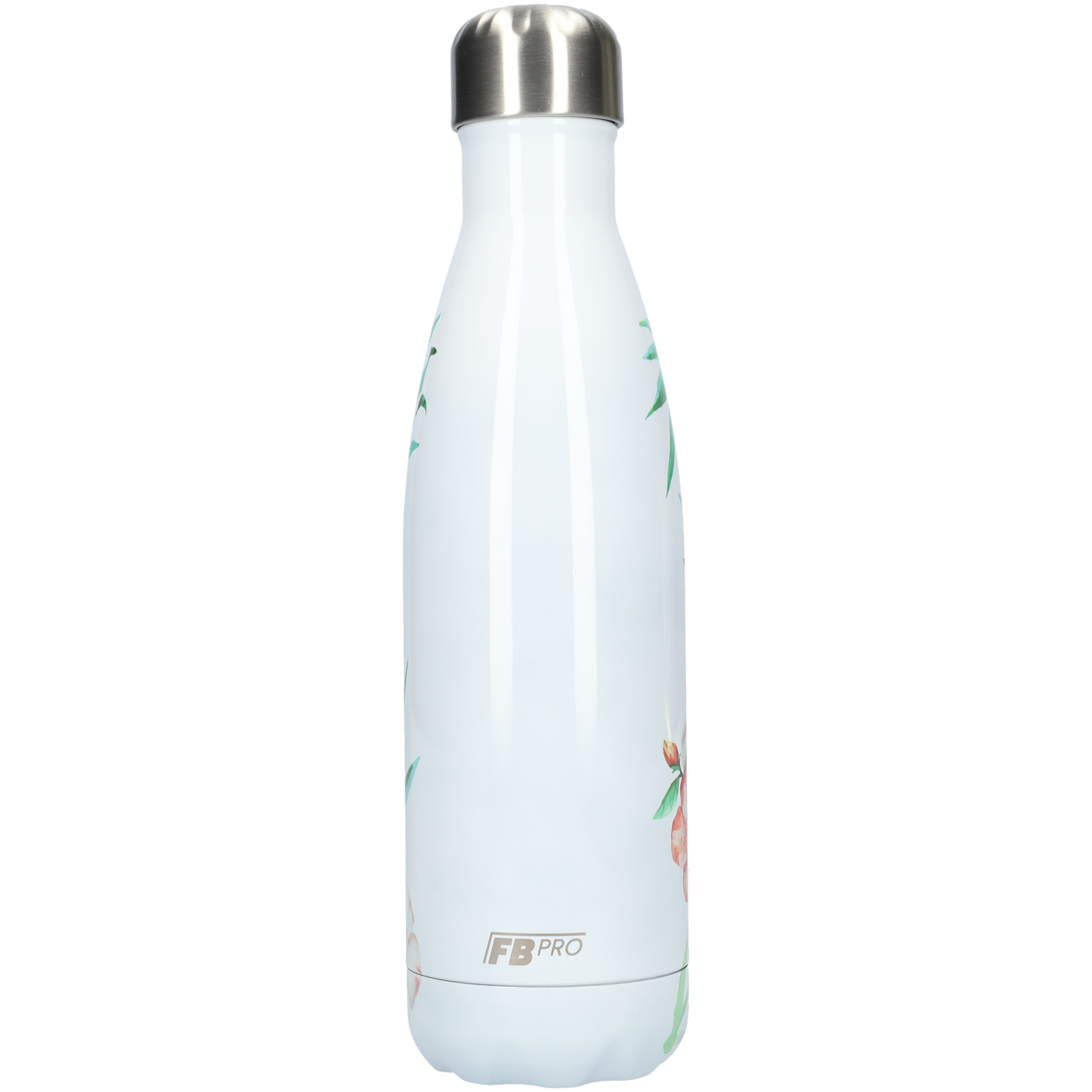 FBFS44, Thermosfles, Drinkfles, Waterfles - 500ml - Tropical White - Tropisch Wit