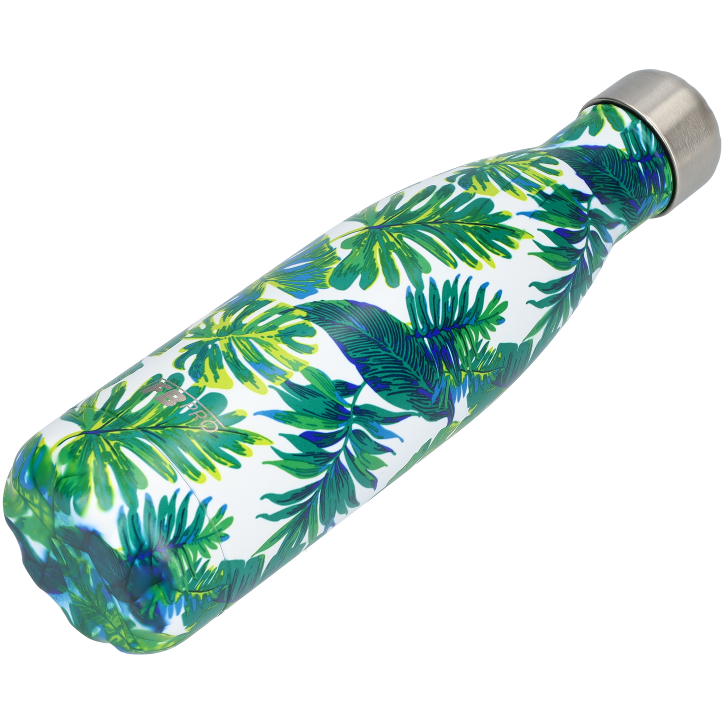 FBFS43, Thermosfles, Drinkfles, Waterfles - 500ml - Tropical Leaves - Tropische Bladeren