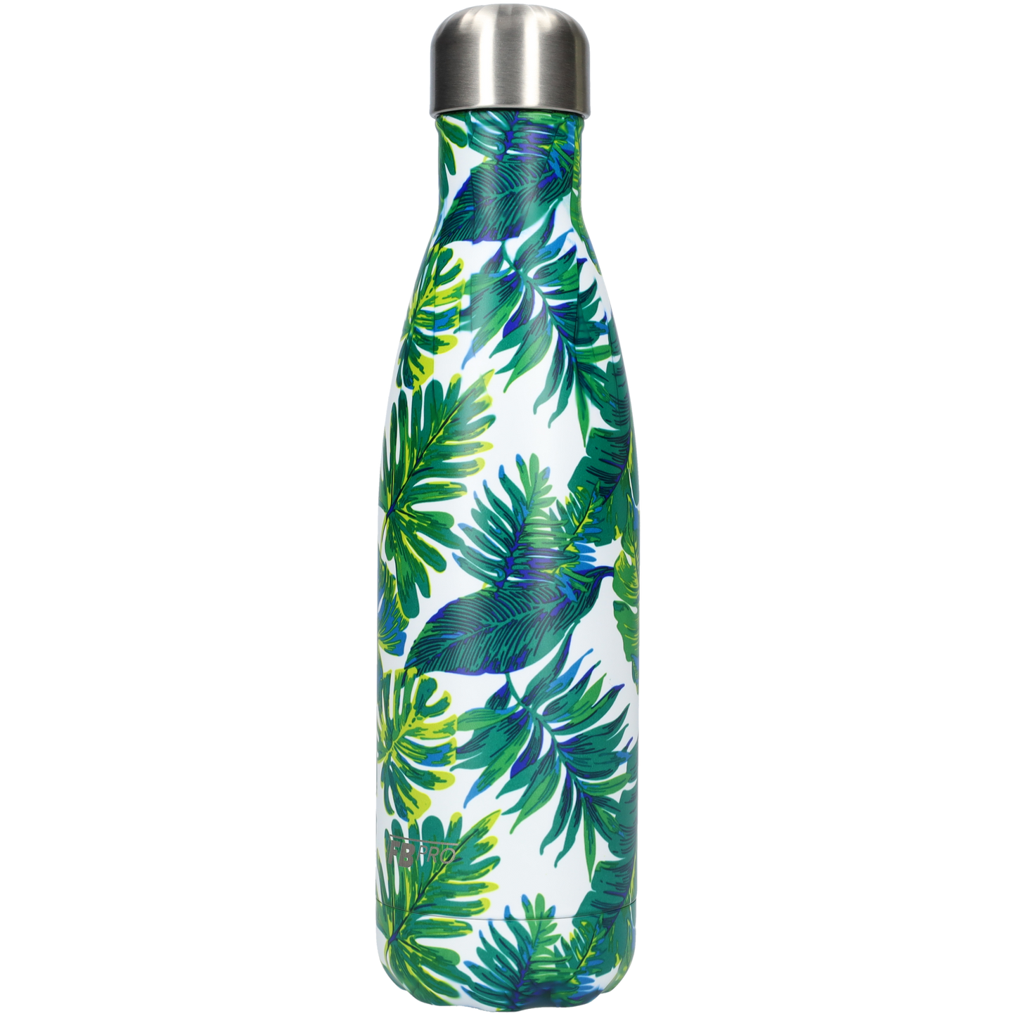 FBFS43, Thermosfles, Drinkfles, Waterfles - 500ml - Tropical Leaves - Tropische Bladeren
