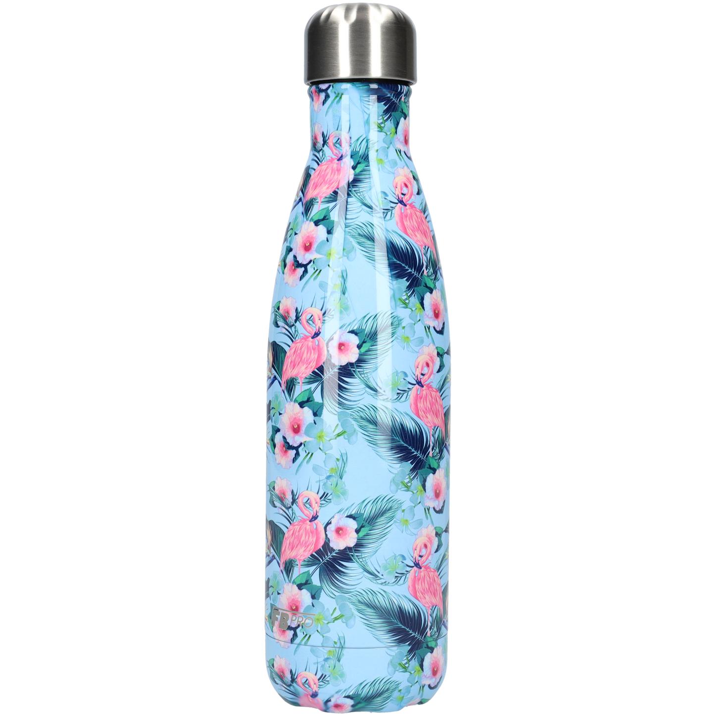 FBFS46, Thermosfles, Drinkfles, Waterfles - 500ml - Flamingo Blue - Flamingo Blauw