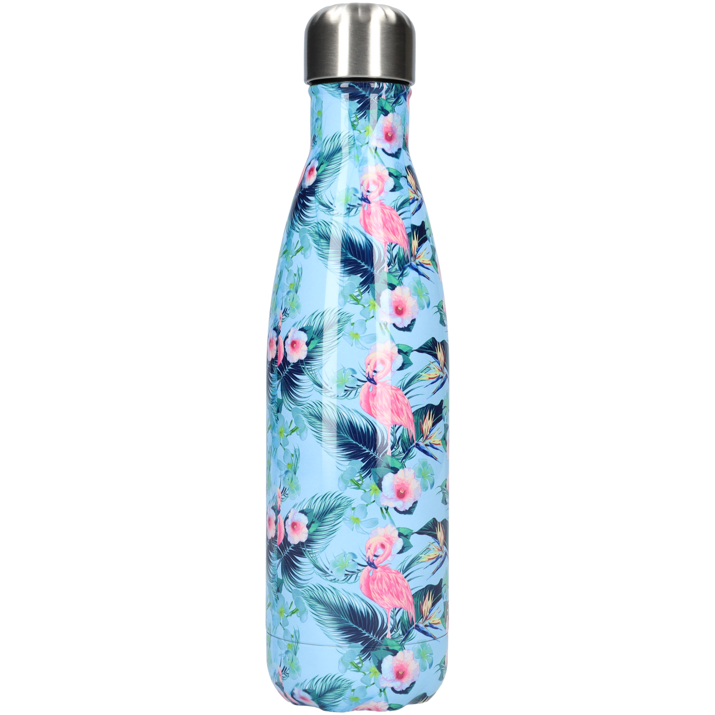 FBFS46, Thermosfles, Drinkfles, Waterfles - 500ml - Flamingo Blue - Flamingo Blauw