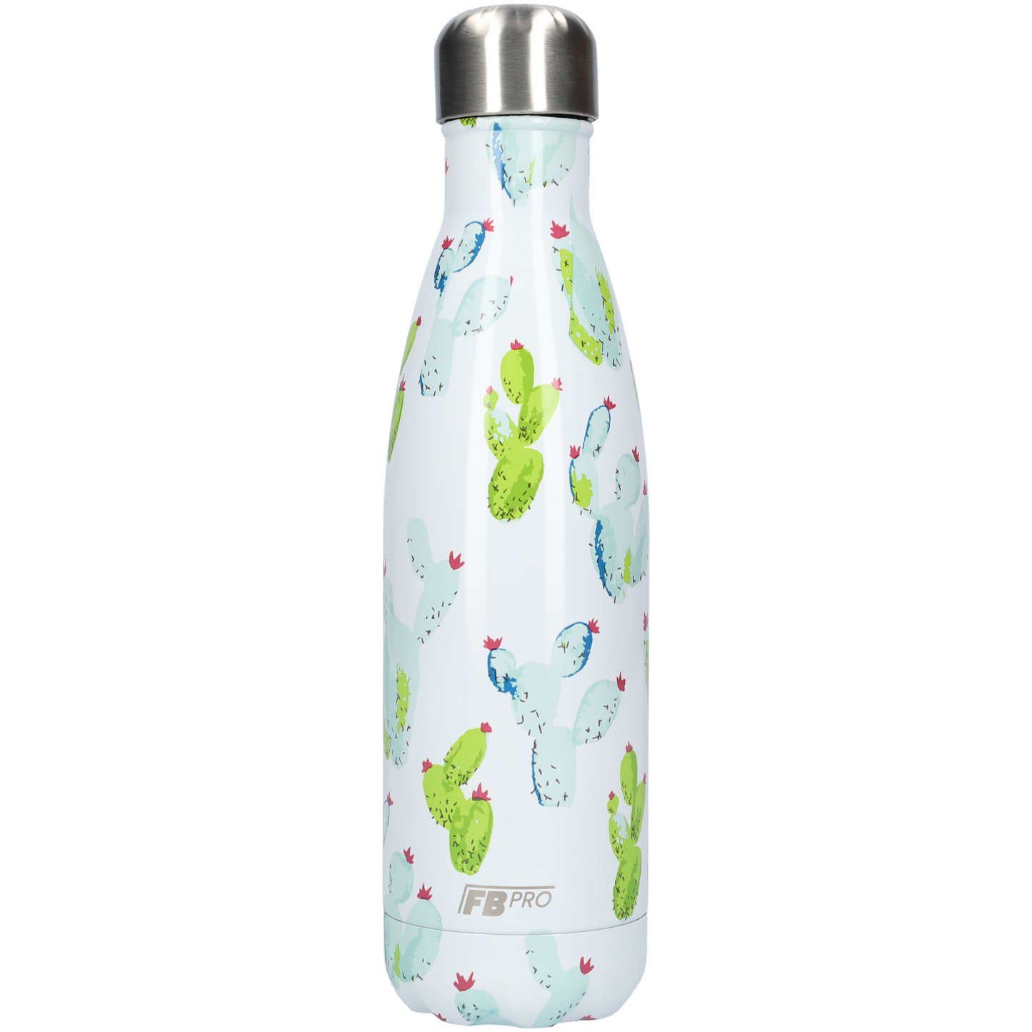 FBFS42, Thermosfles, Drinkfles, Waterfles - 500ml - Cactus White - Cactus Wit