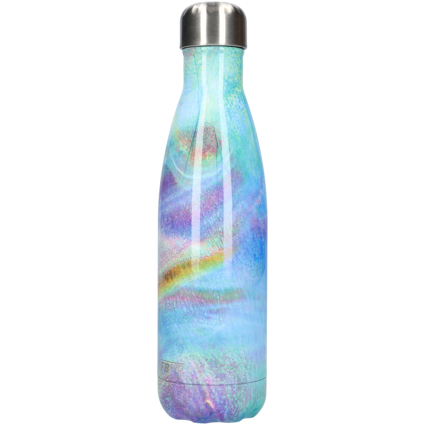 FBFS30, Thermosfles, Drinkfles, Waterfles - 500ml - Galaxy Rainbow - Sterrenhemel Regenboogkleur
