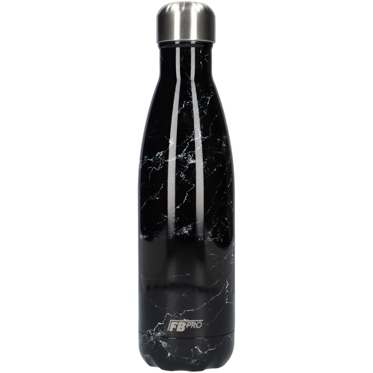 FBFS32, Thermosfles, Drinkfles, Waterfles - 500ml - Black Marble - Zwarte Marmer