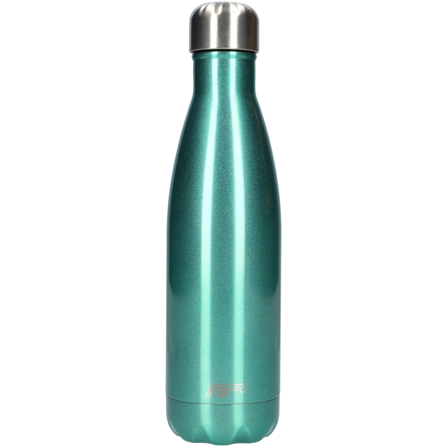 FBFS16, Thermosfles, Drinkfles, Waterfles - 500ml - Galaxy Turquoise - Glinsterend Turquoise