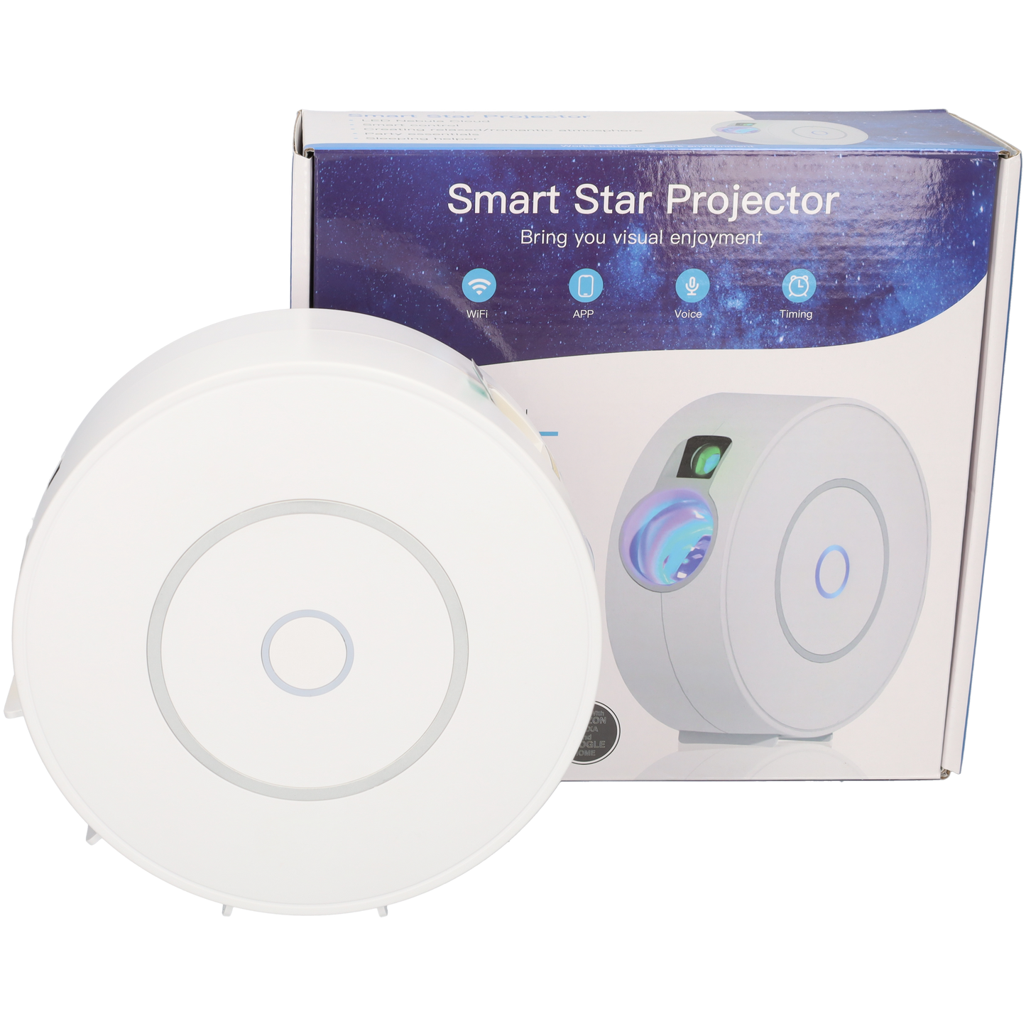 Sterren Projector - Galaxy projector - Smart Star Projector - Wit