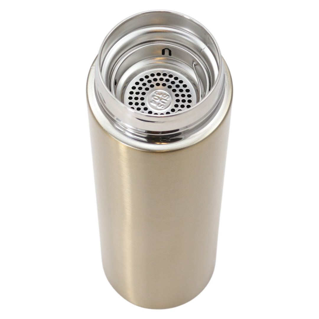 Smart Thermoskan Brushed Gold - RVS - 500 ml
