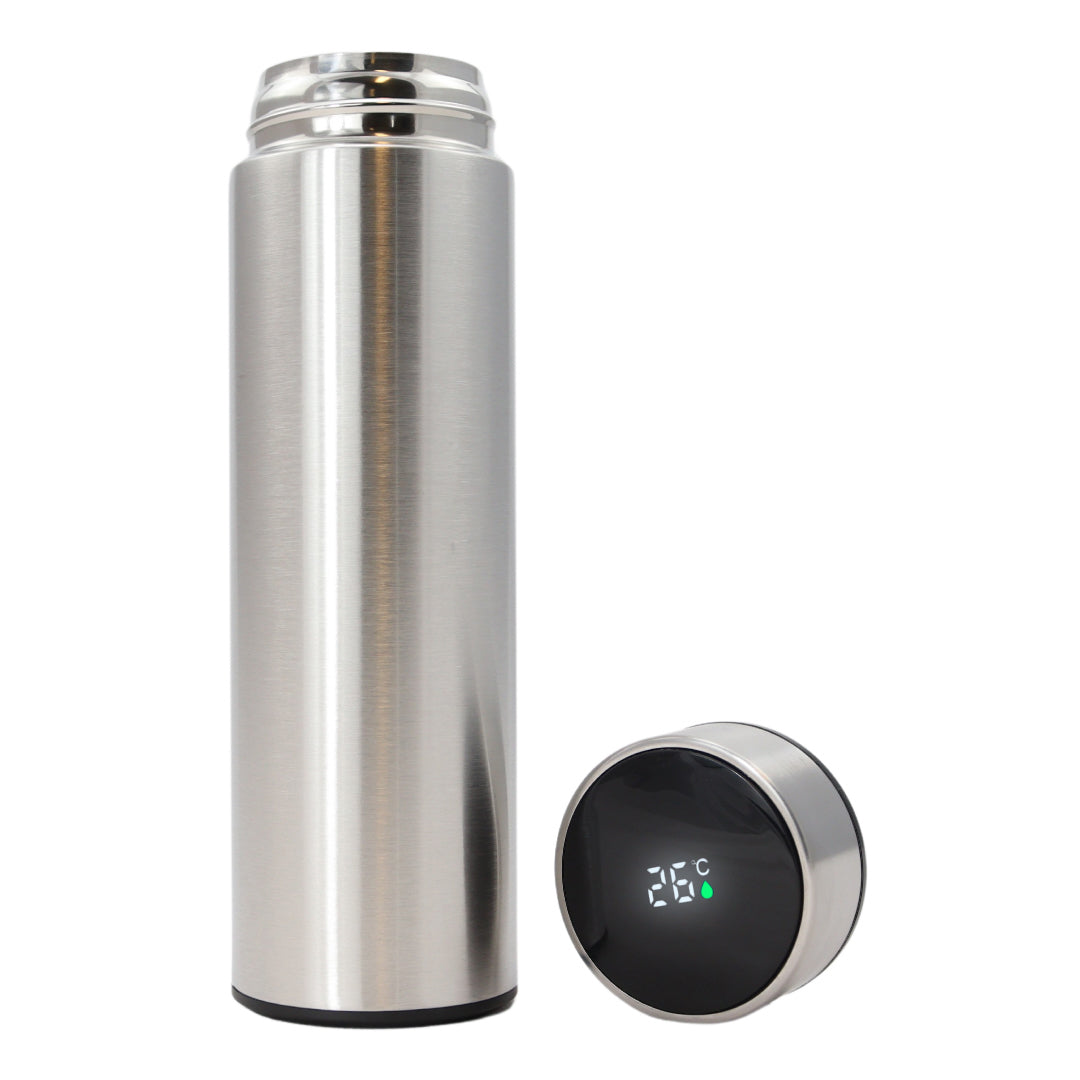 Smart Thermoskan Chrome Silver - RVS - 500 ml