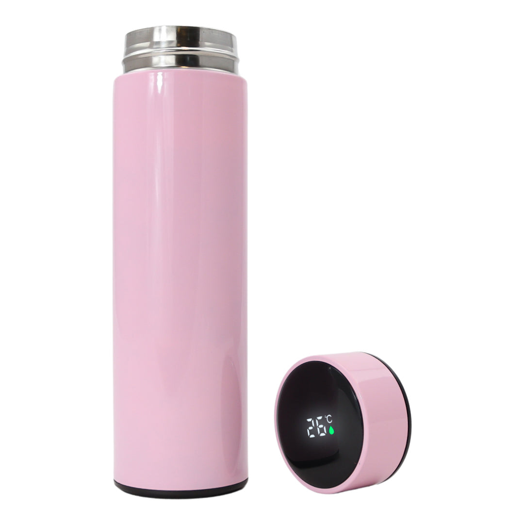 Smart Thermoskan Glossy Pink - RVS - 500 ml