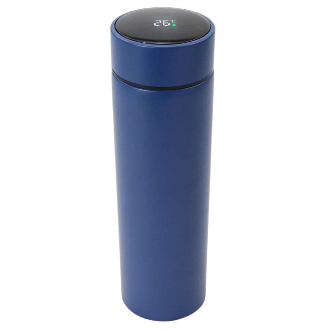 Smart Thermoskan Matte Blue - RVS - 500 ml