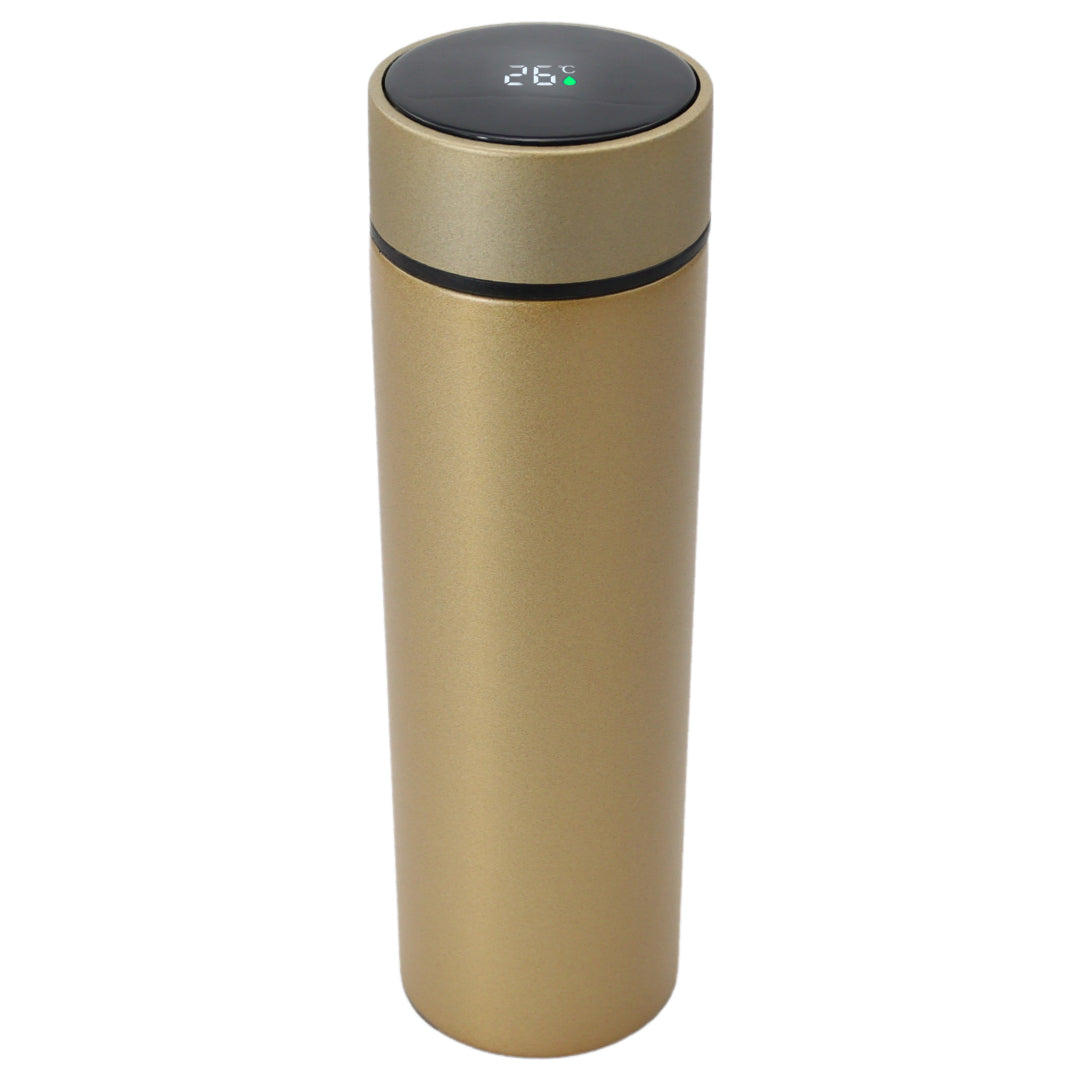 Smart Thermoskan Brushed Gold - RVS - 500 ml