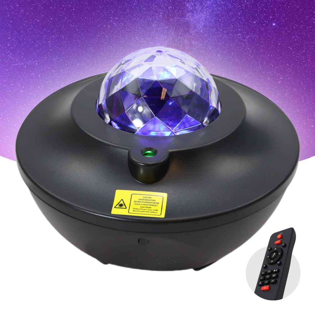 Sterren Projector met Lasers, Muziek en Afstandbediening! - Sterrenlamp voor Kinderen