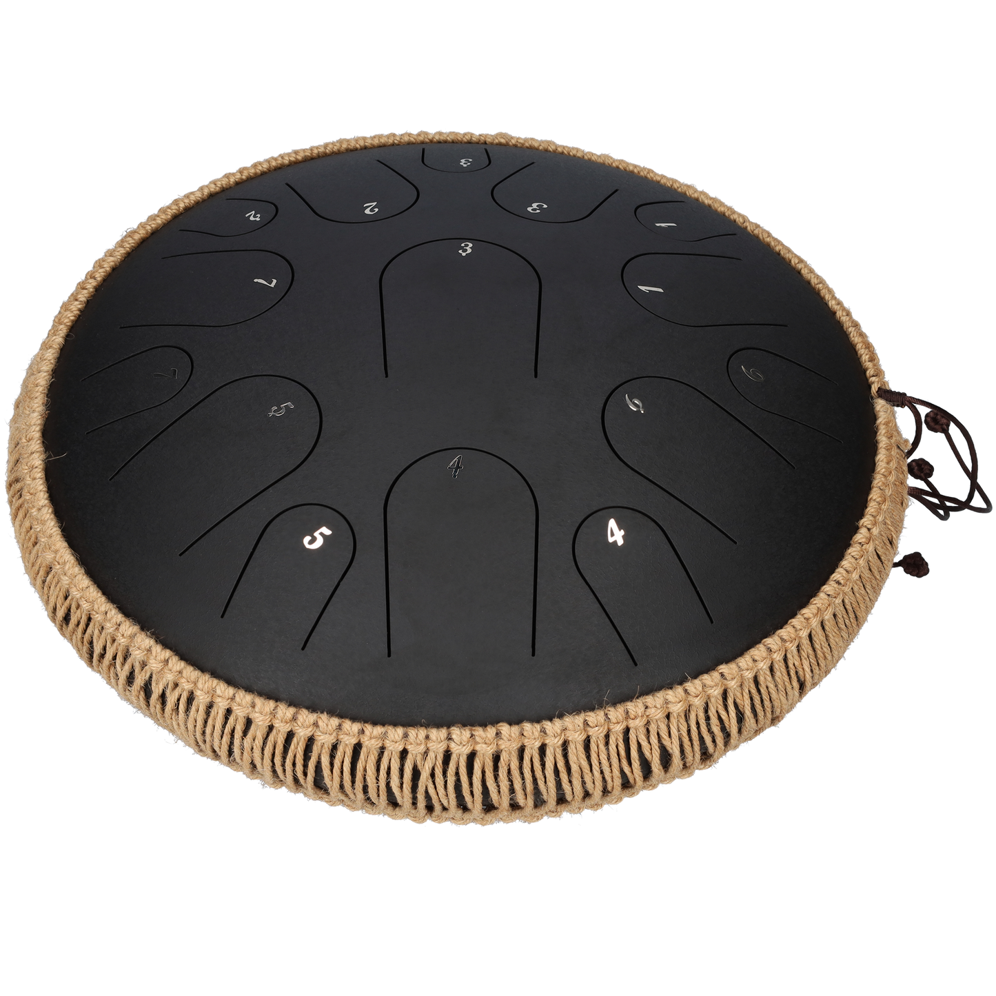 Handpan XL - Handpan drum - Met draagtas - Rugzak - Met drumsticks - Zwart