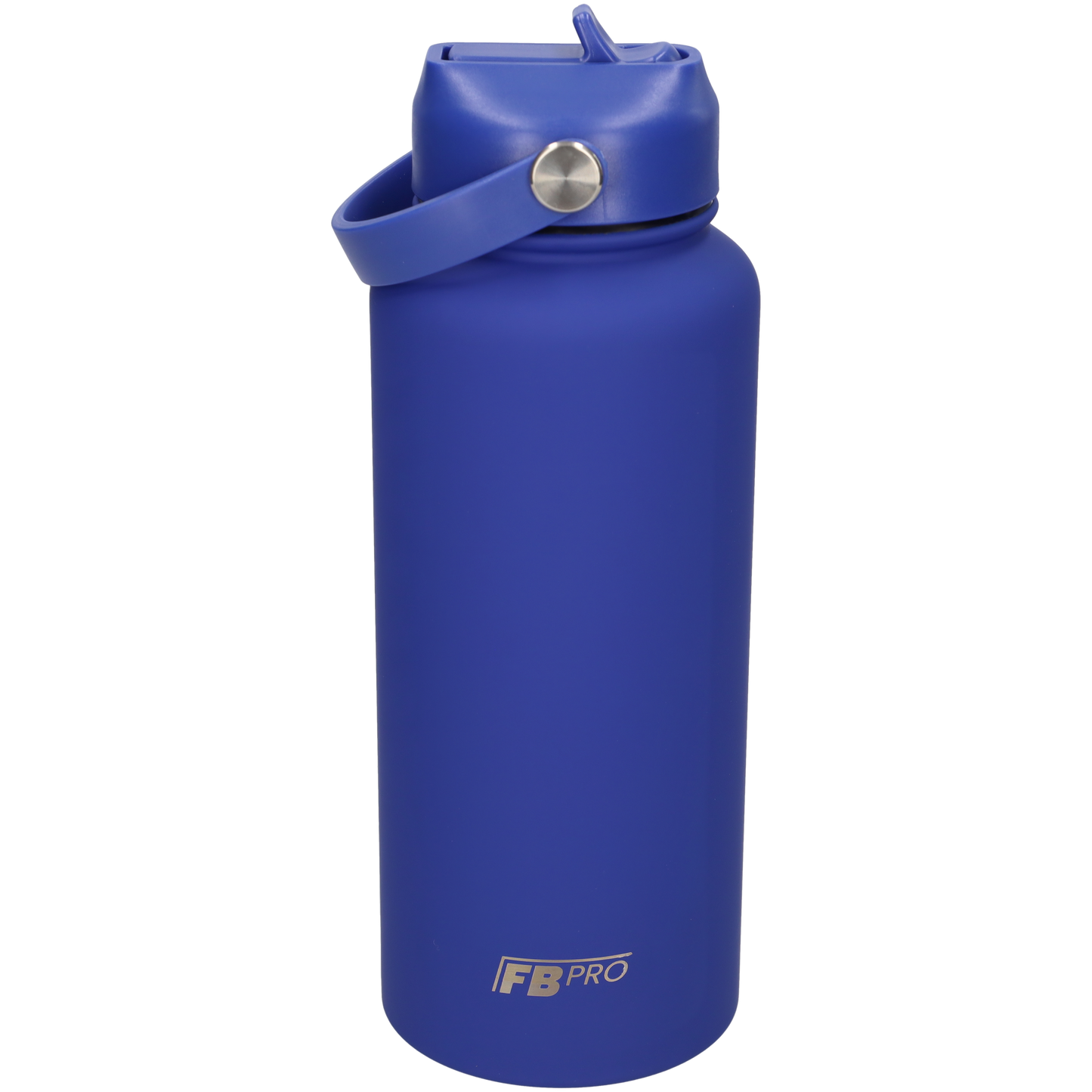 Thermos waterfles 1 liter - Isolerende Waterfles met Draaibare Drinktuit - Sapphire Blue