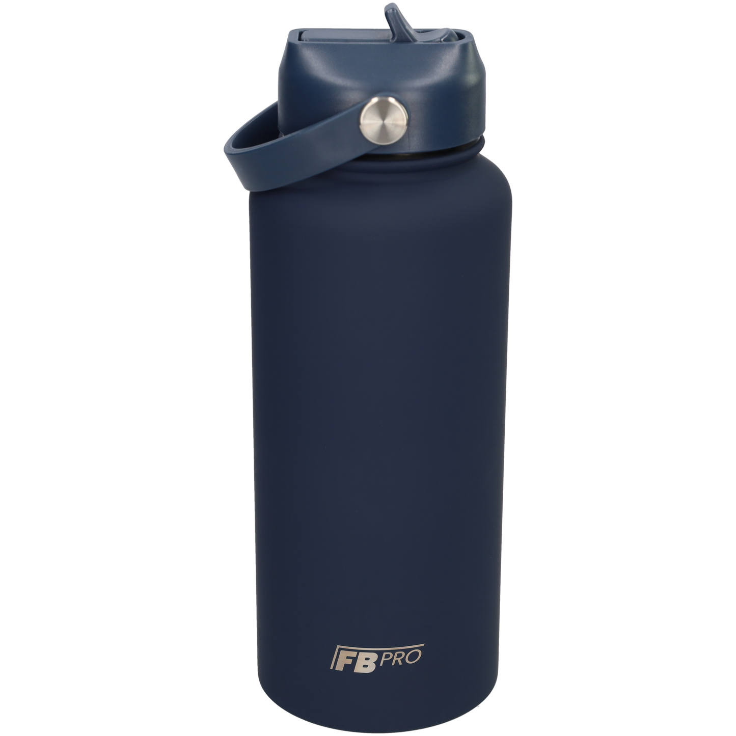 Thermos waterfles 1 liter - Isolerende Waterfles met Draaibare Drinktuit - Indigo Blue - Blauw - Donkerblauw