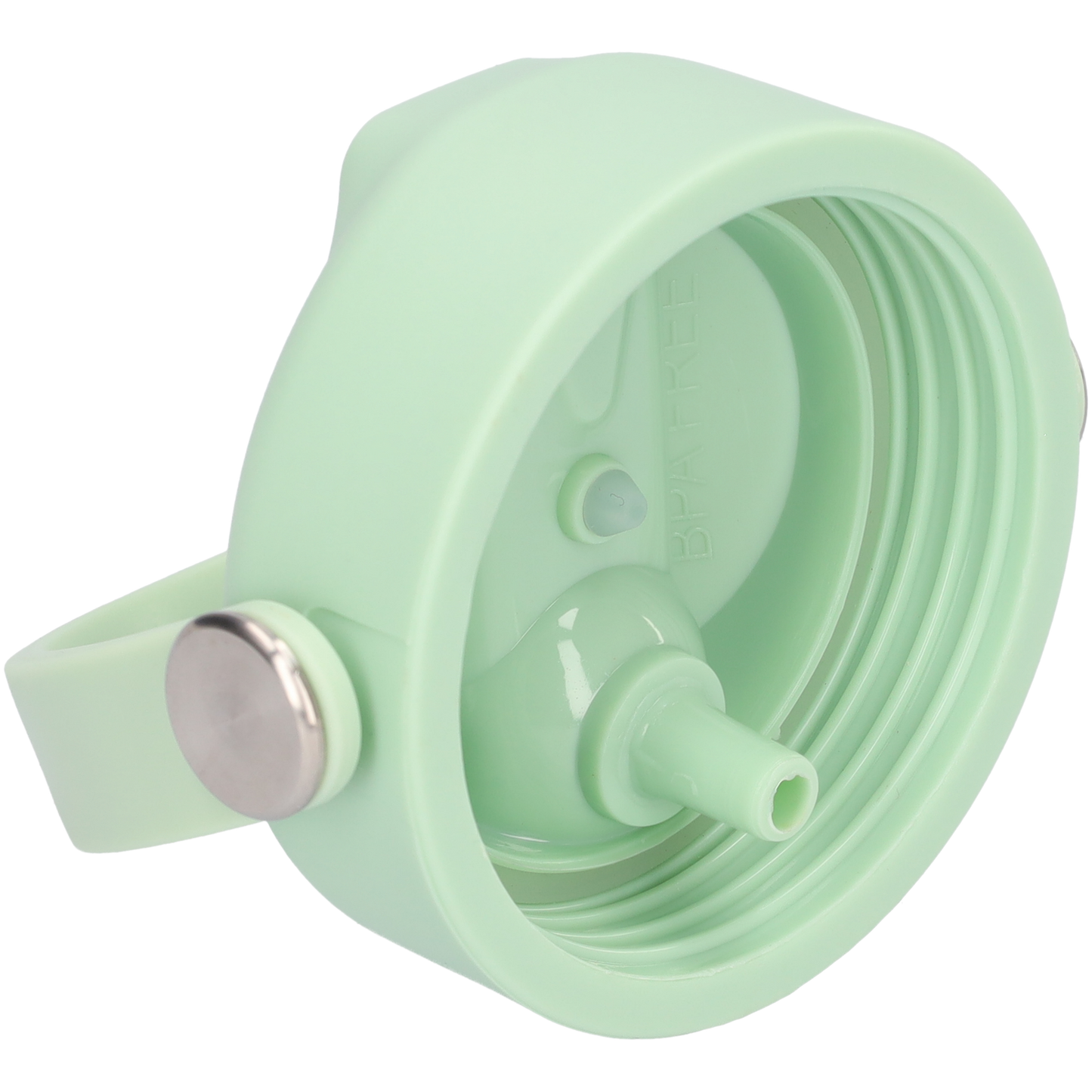 Thermos waterfles 1 liter - Isolerende Waterfles / Thermosfles met Draaibare Drinktuit - Pale Green - groen