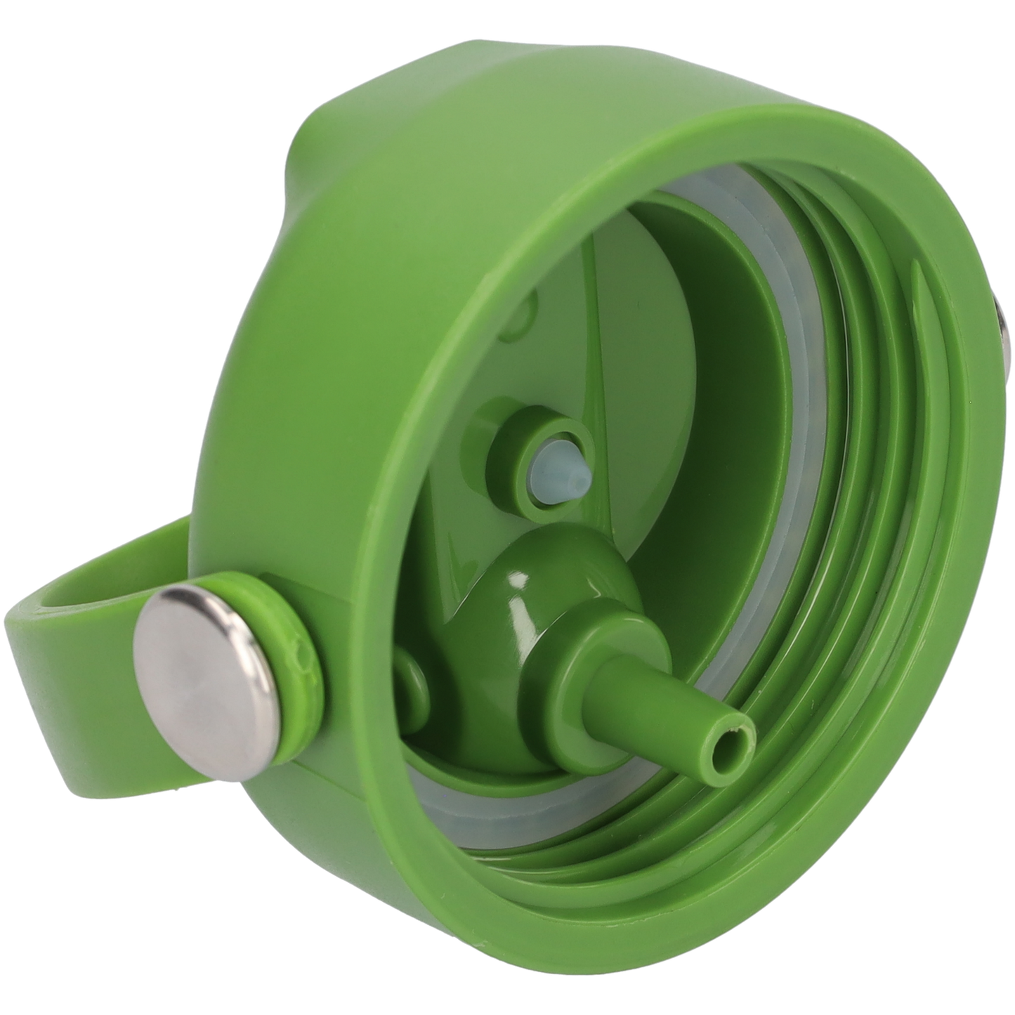 Thermos waterfles 1 liter - Isolerende Waterfles met Draaibare Drinktuit - Leaf green