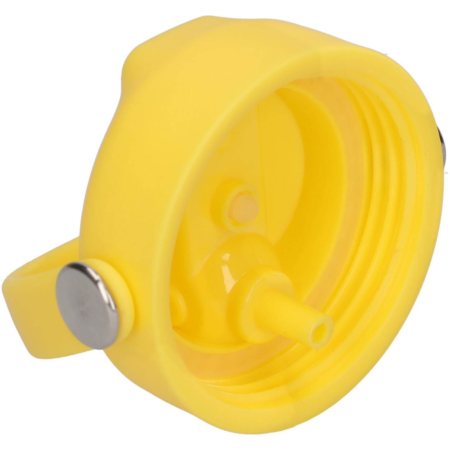 Thermos waterfles 1 liter - Isolerende Waterfles met Draaibare Drinktuit - 1 liter inhoud - Lemon Yellow